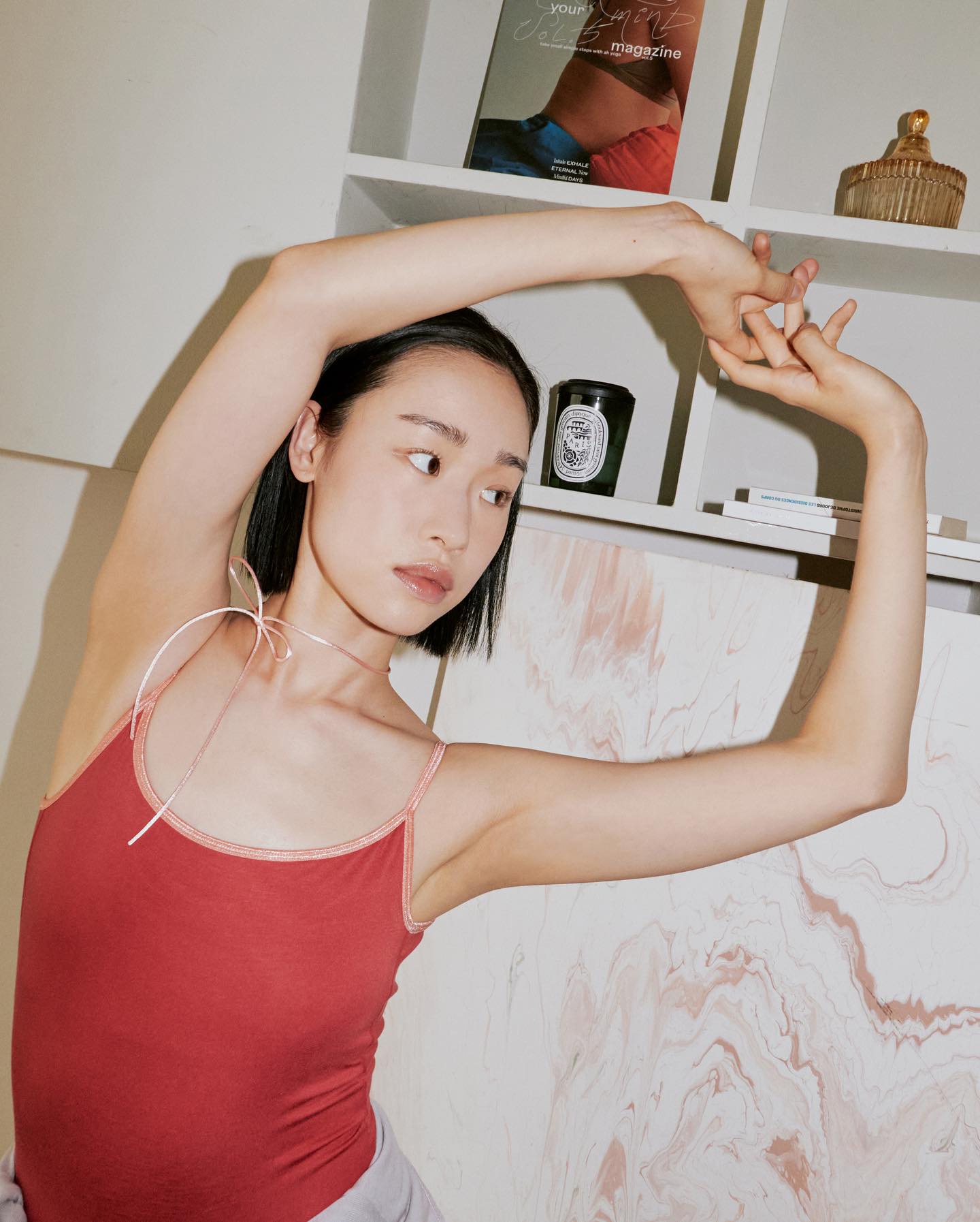 MODAL® LEOTARD | STRAWBERRY SHERBET