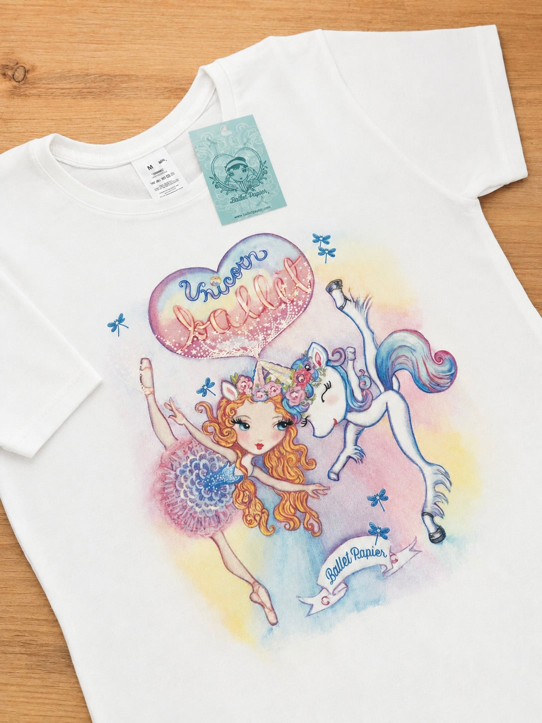 T-shirt | Ballerina and Unicorn — deadstock