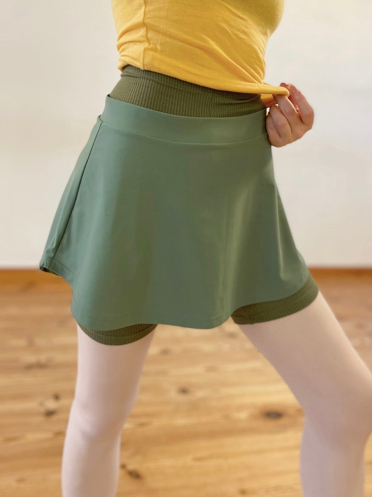 ECONYL® BALLET SKIRT | ARMY
