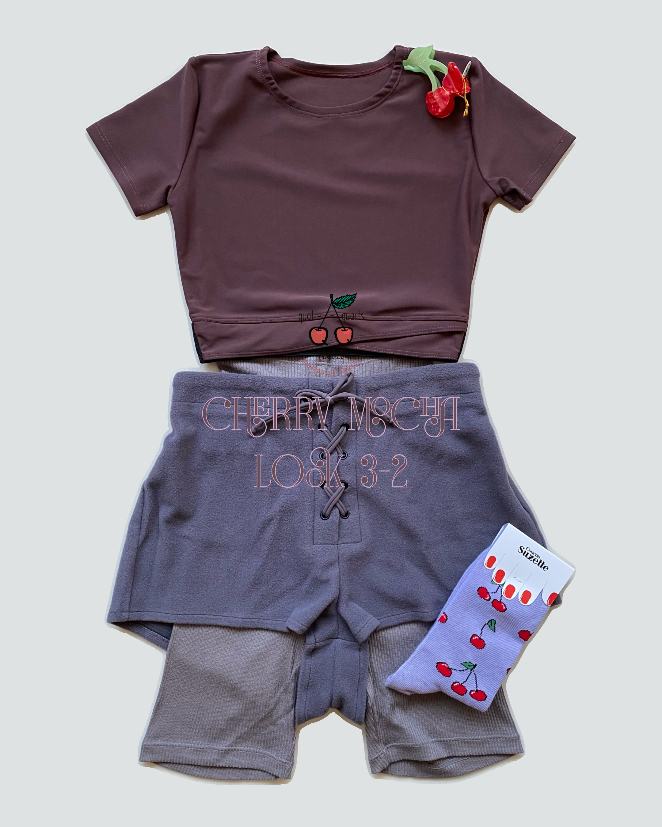 CREORA® SHORT | FLEECE GREY