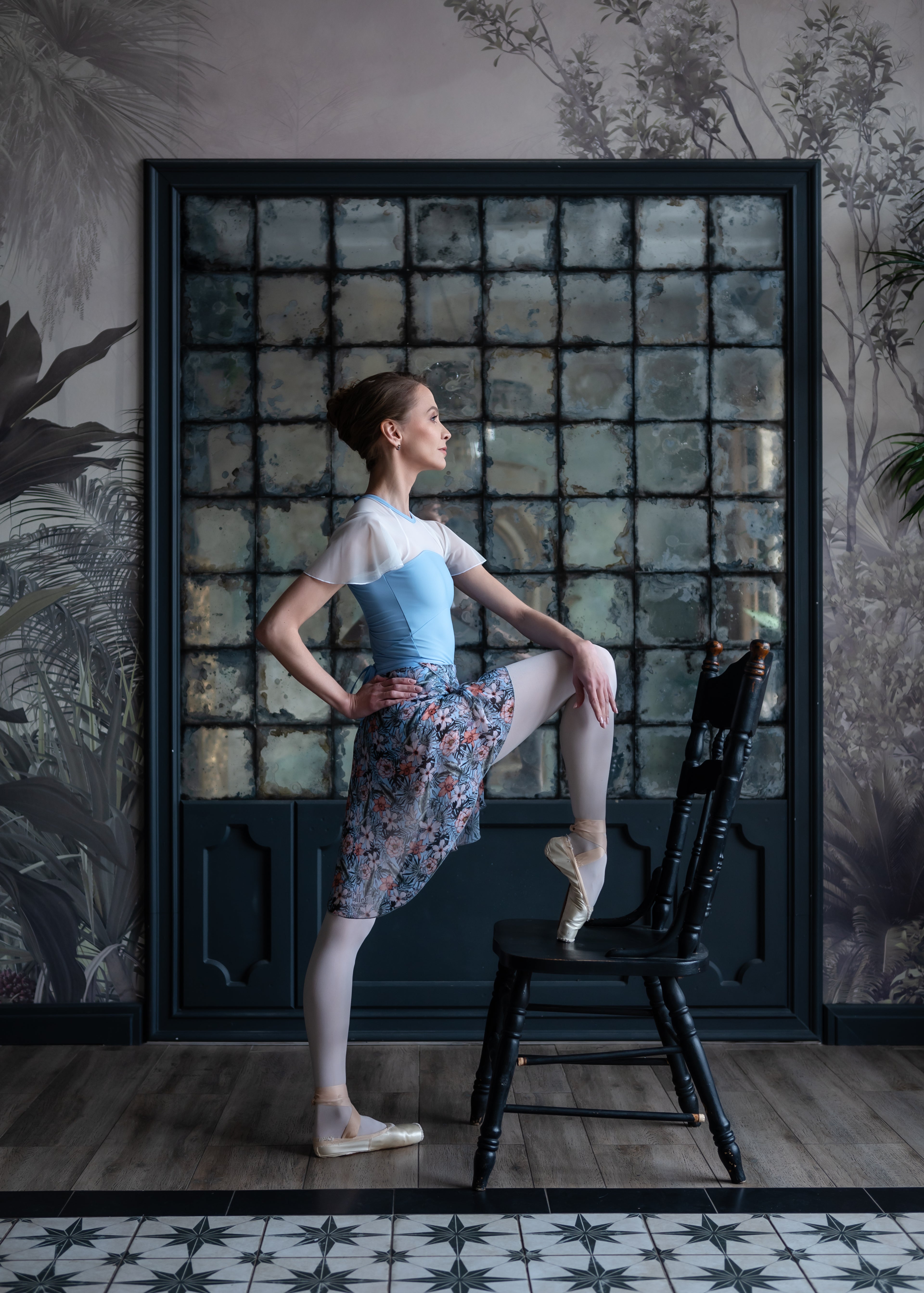 BALLET PARADISE tunique-skirt mini