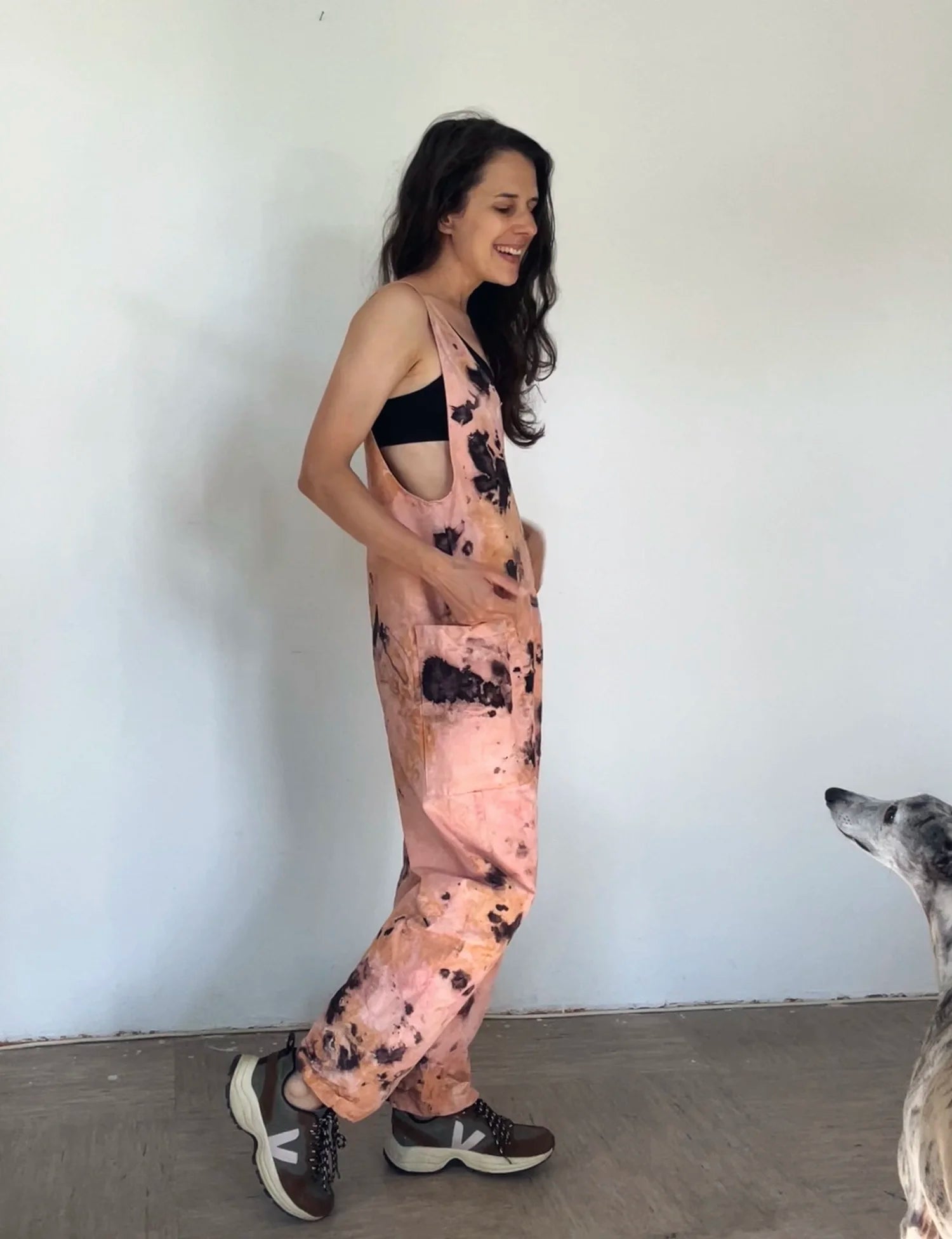 Aura overalls | LAVA BLUSH