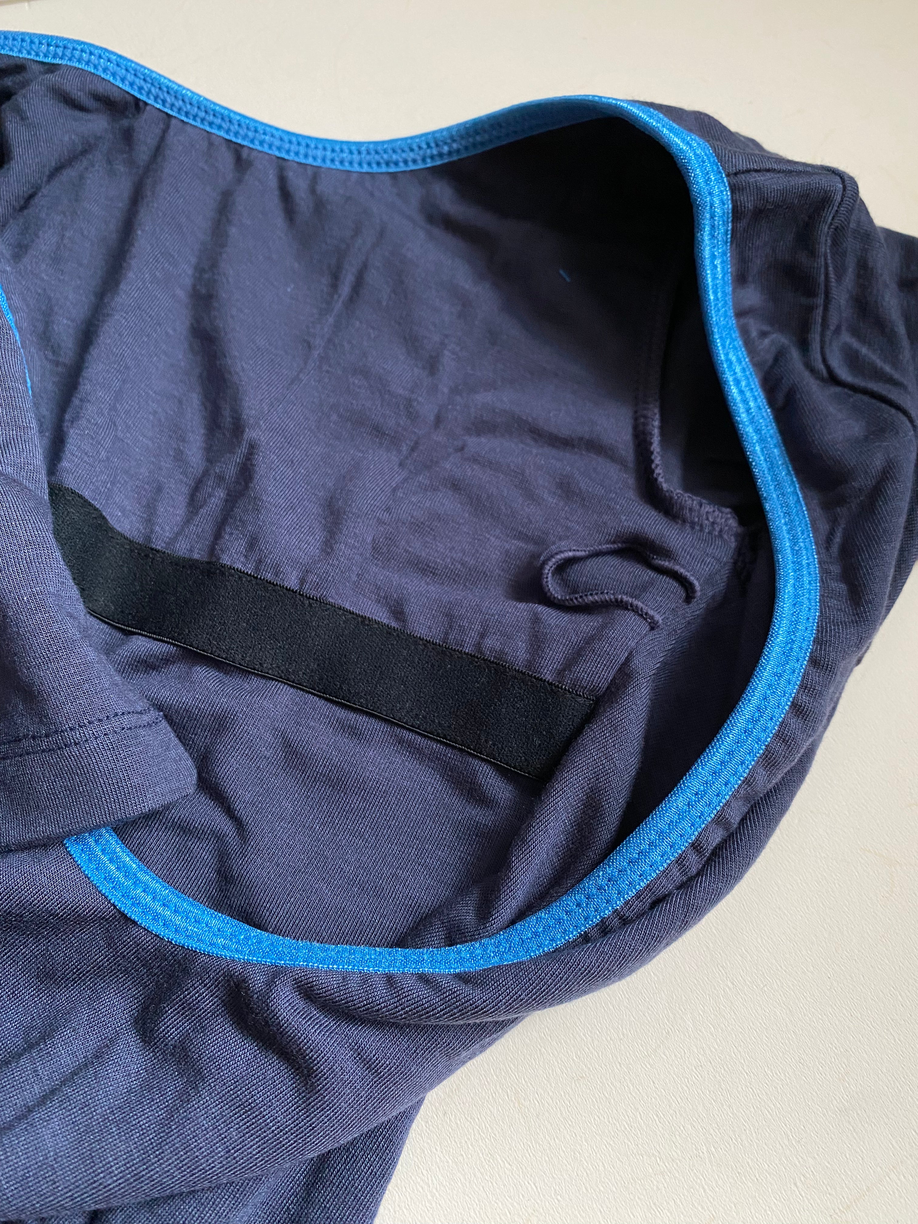 TENCEL™ Sleeved leotard | Navy
