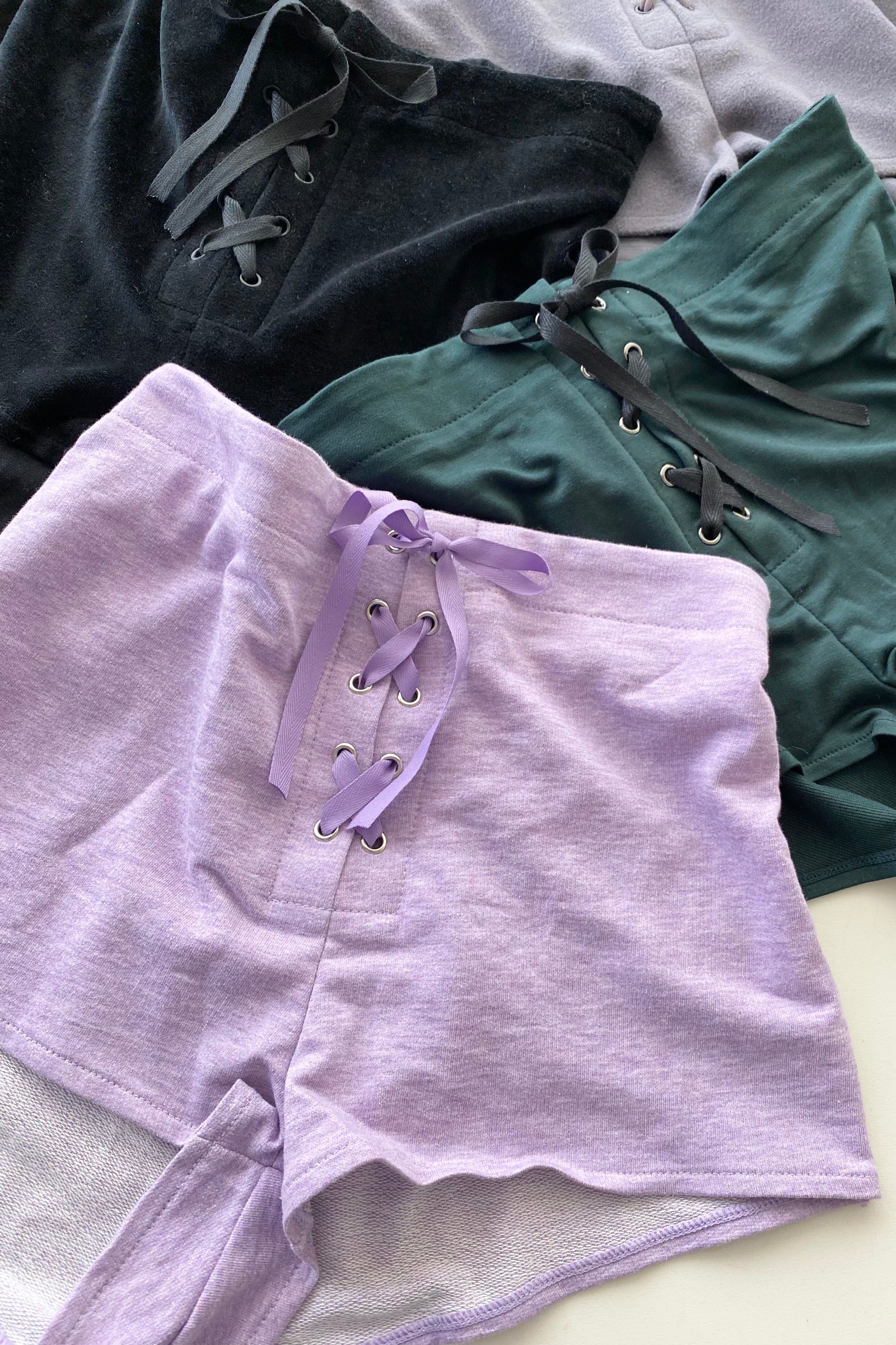 ORGANIC COTTON SHORT | LILAC
