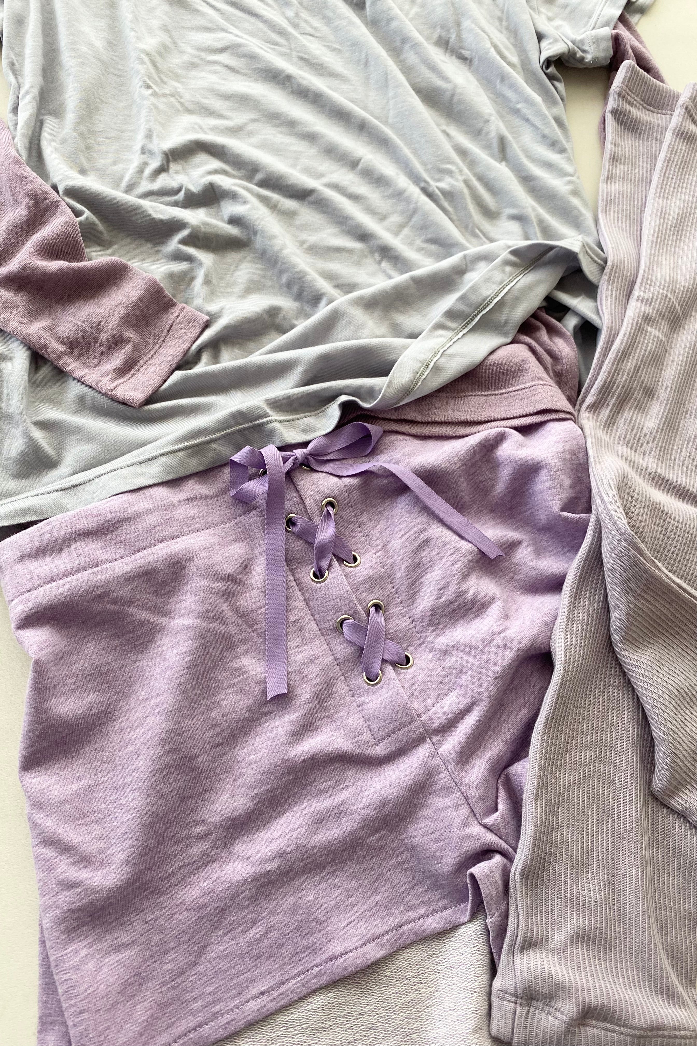 ORGANIC COTTON SHORT | LILAC