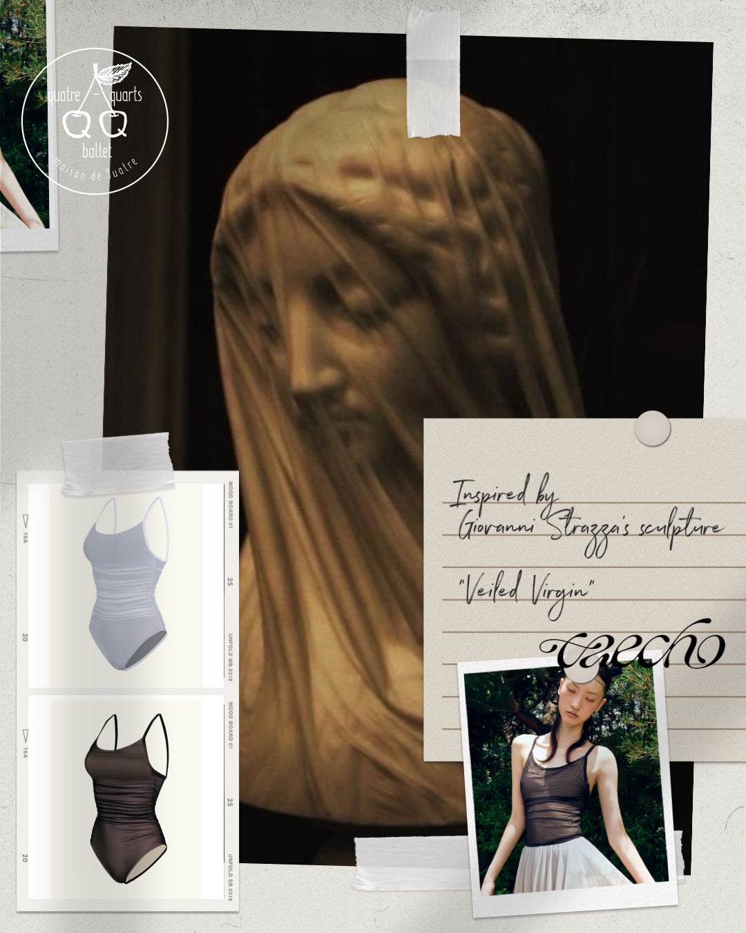ThirdSkin Mesh-Draped Veil LT | Cloud