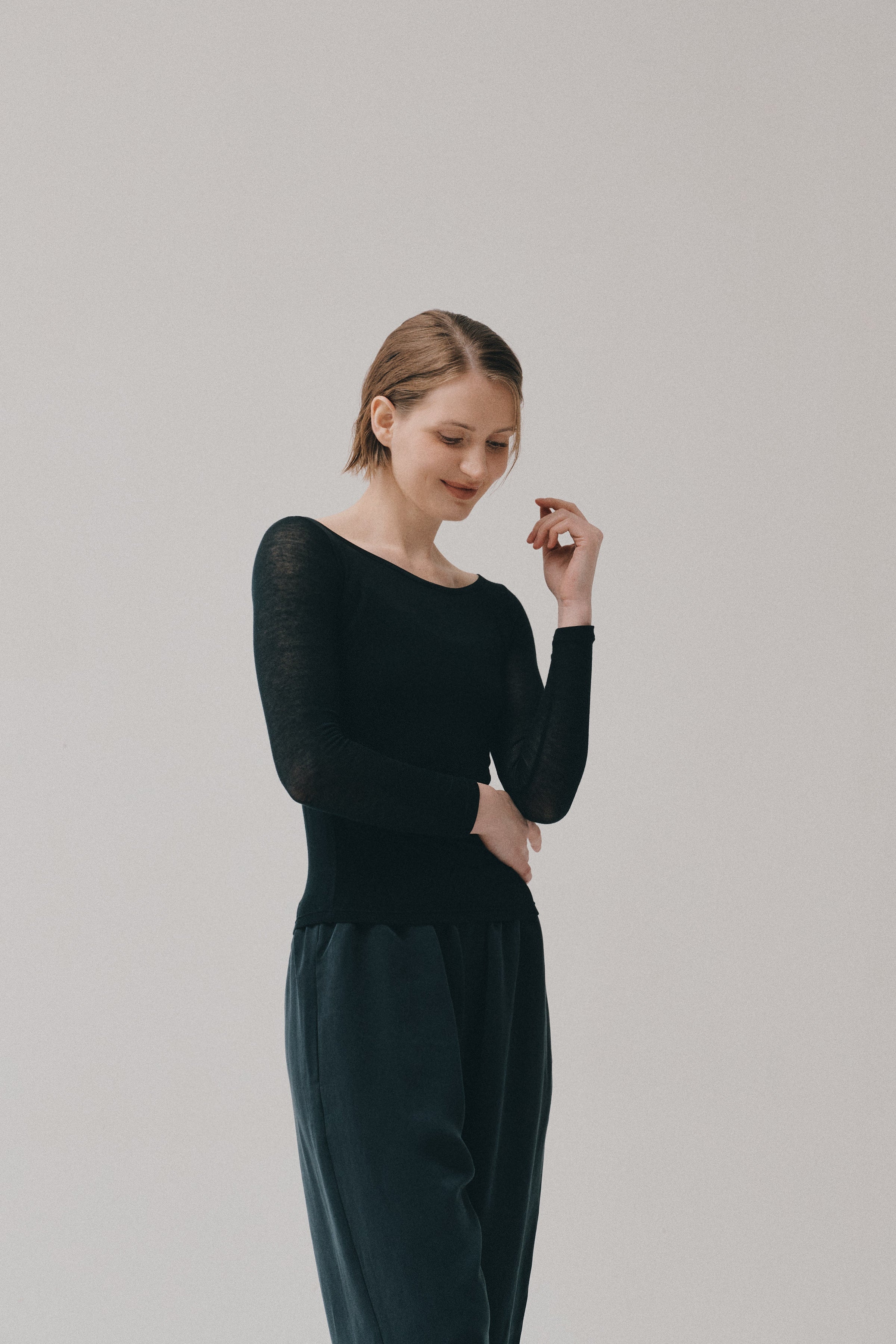 CUPRO MODAL® PANTS | BLACK