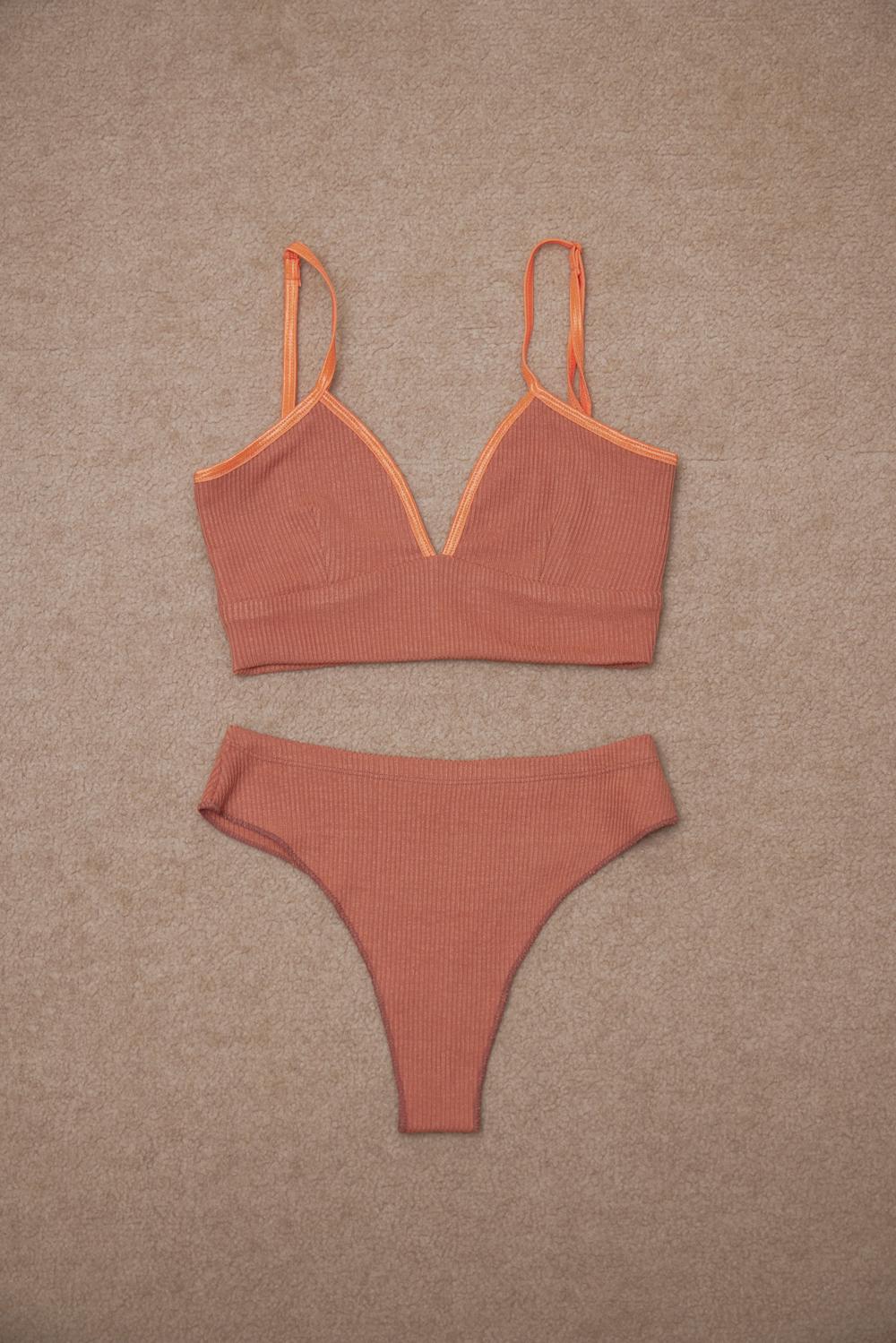 TENCEL™ bralette set | Orange or Mint