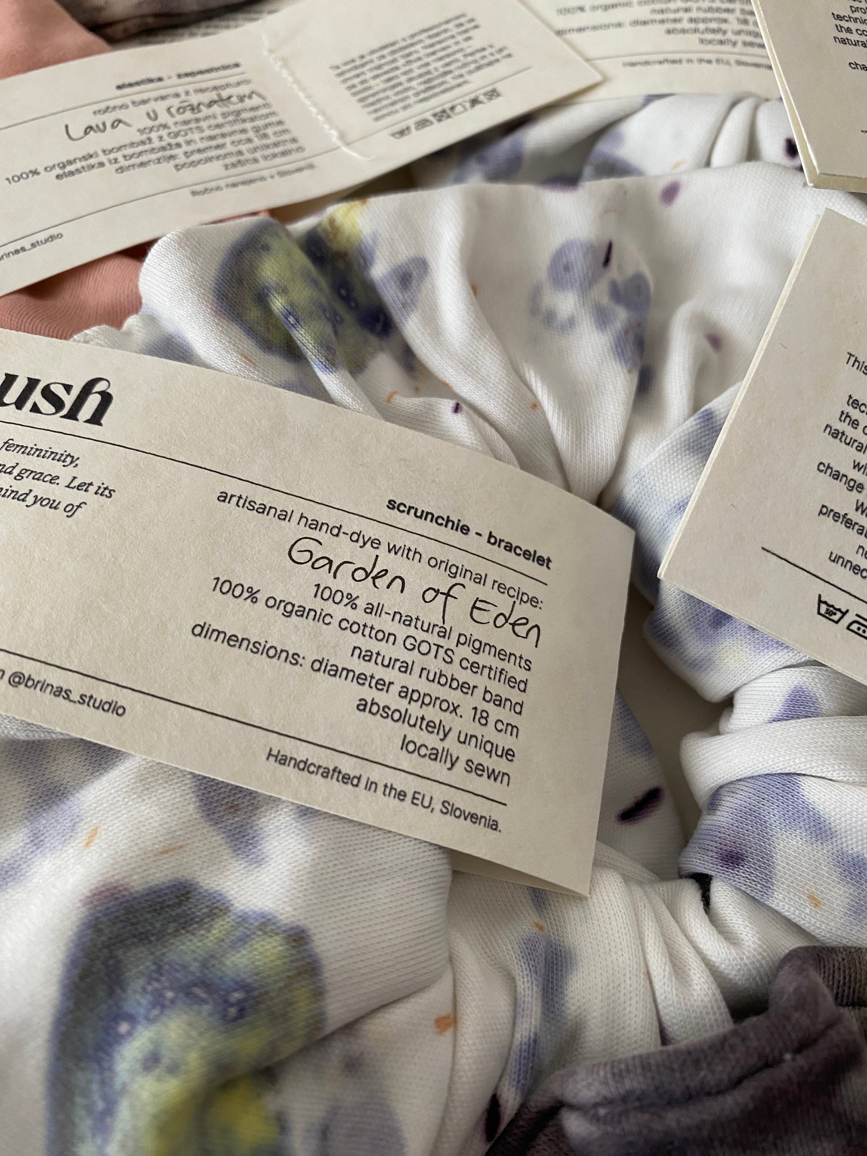 Lush scrunchie | Garden of Eden