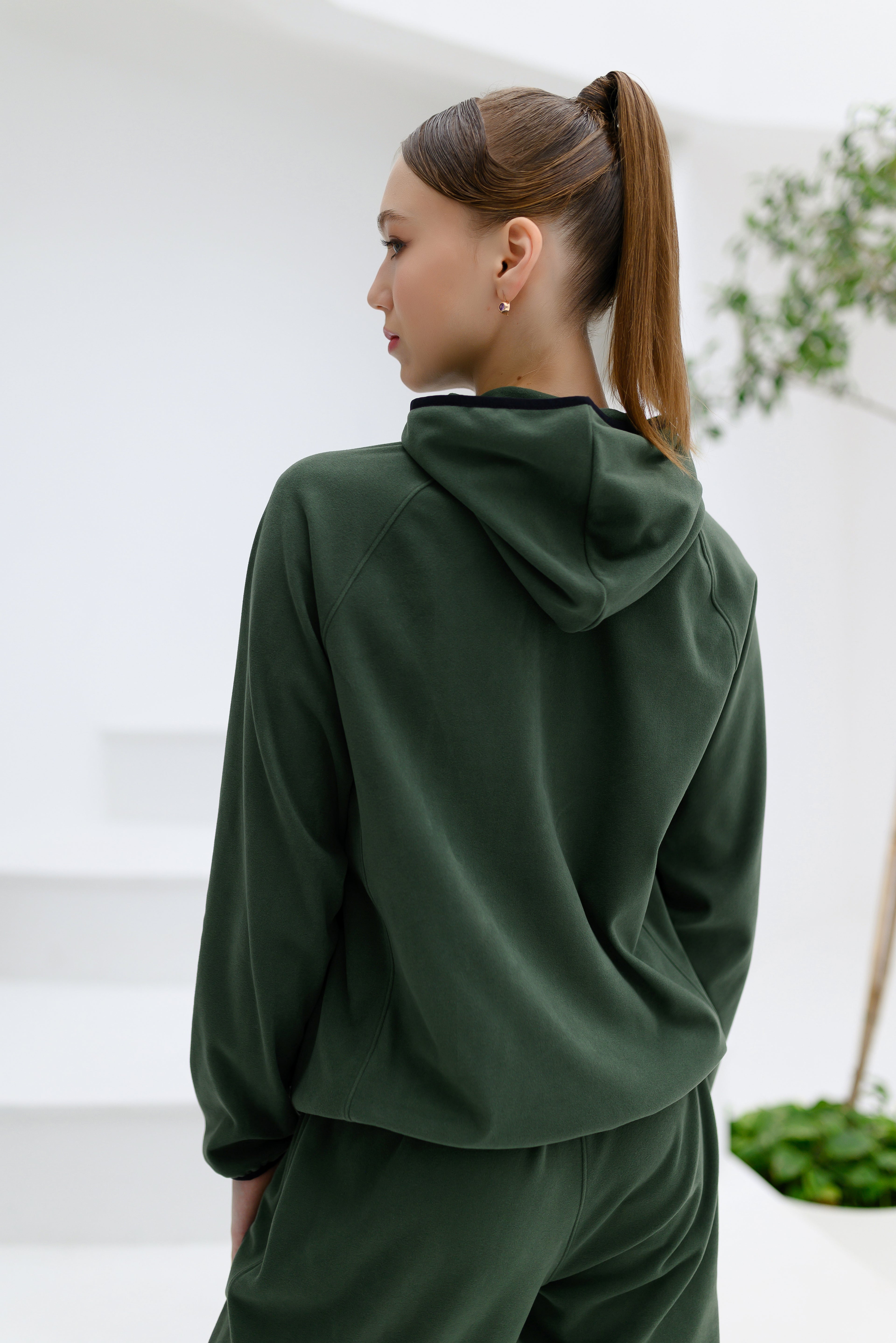 Interstellar hoodie | Saturated sage