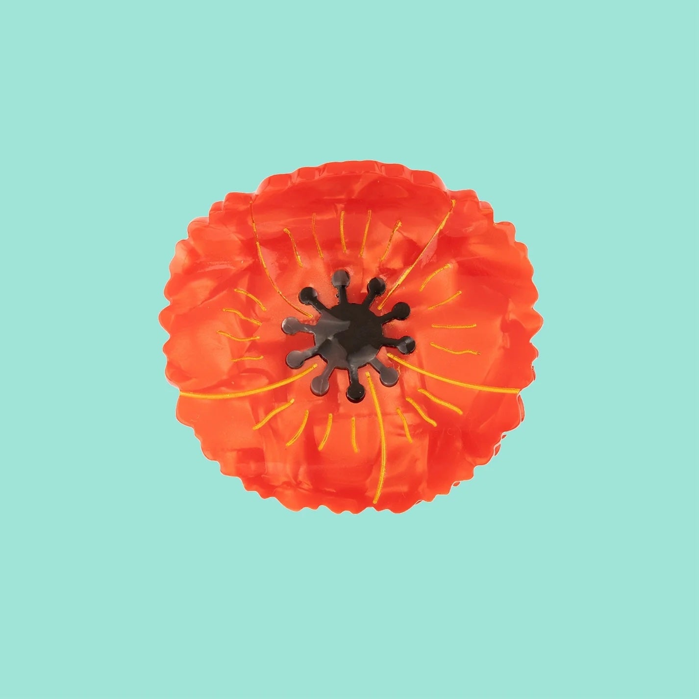POPPY HAIR CLAW