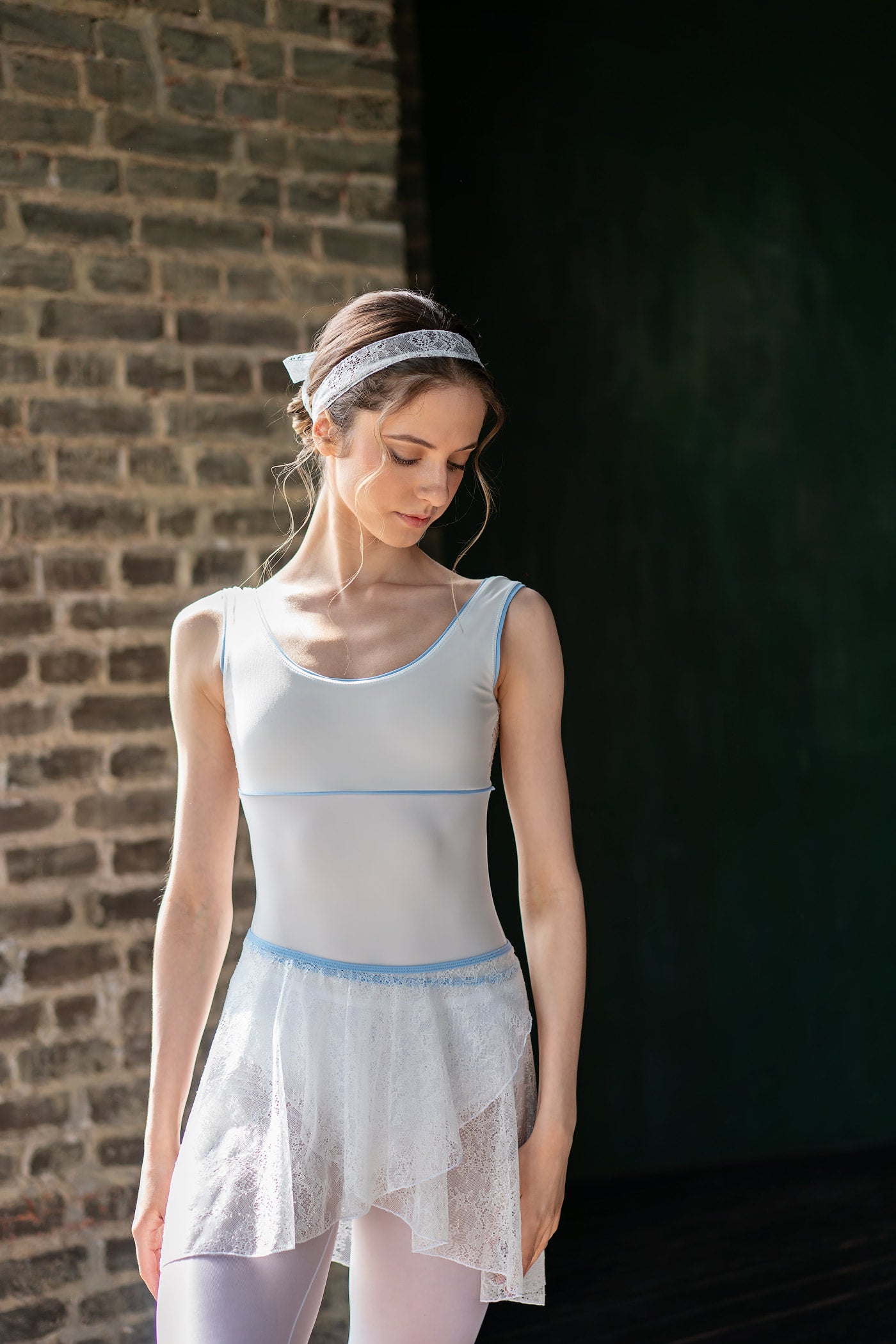Tunique-skirt mini lace