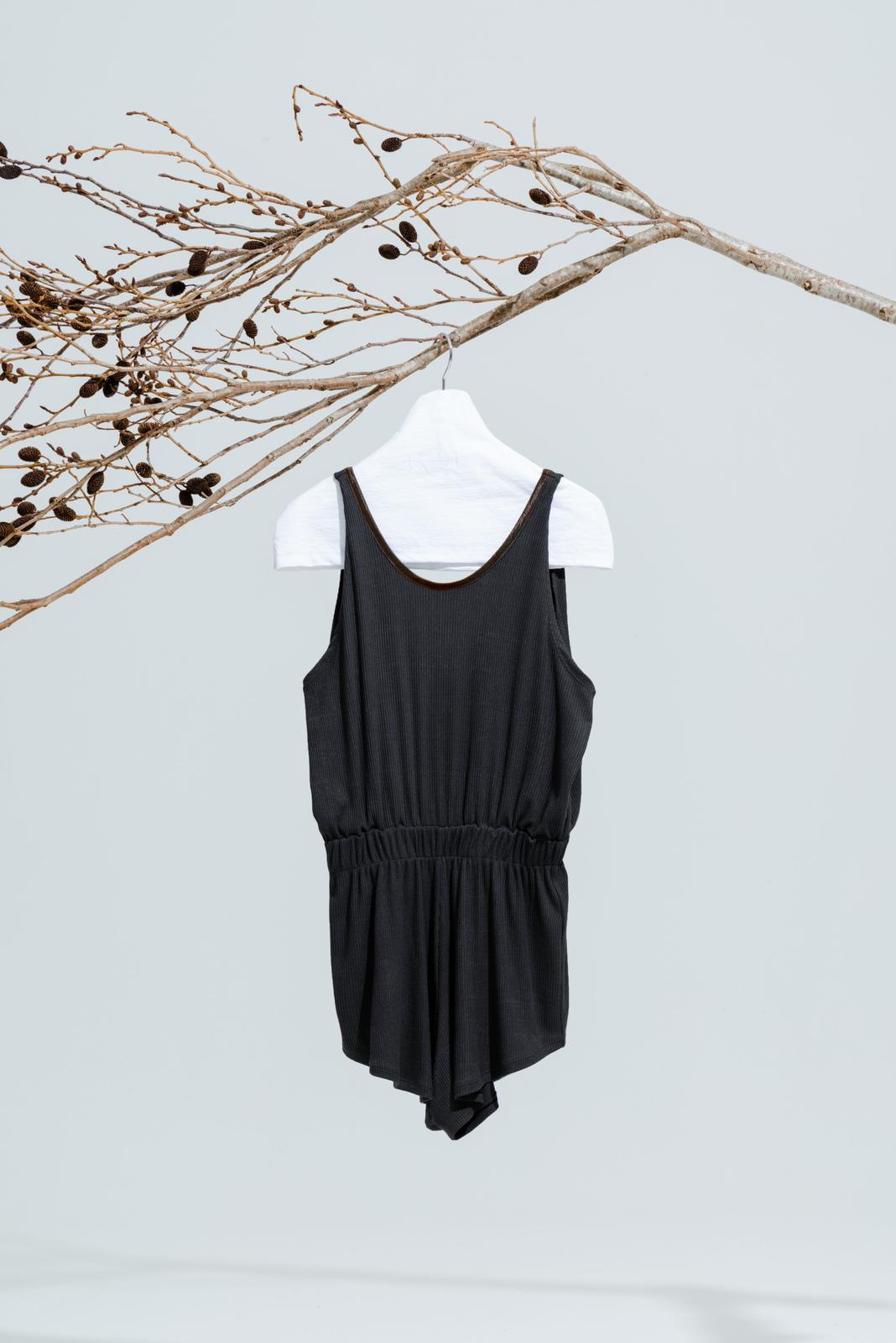 MODAL® ROMPER | BLACK