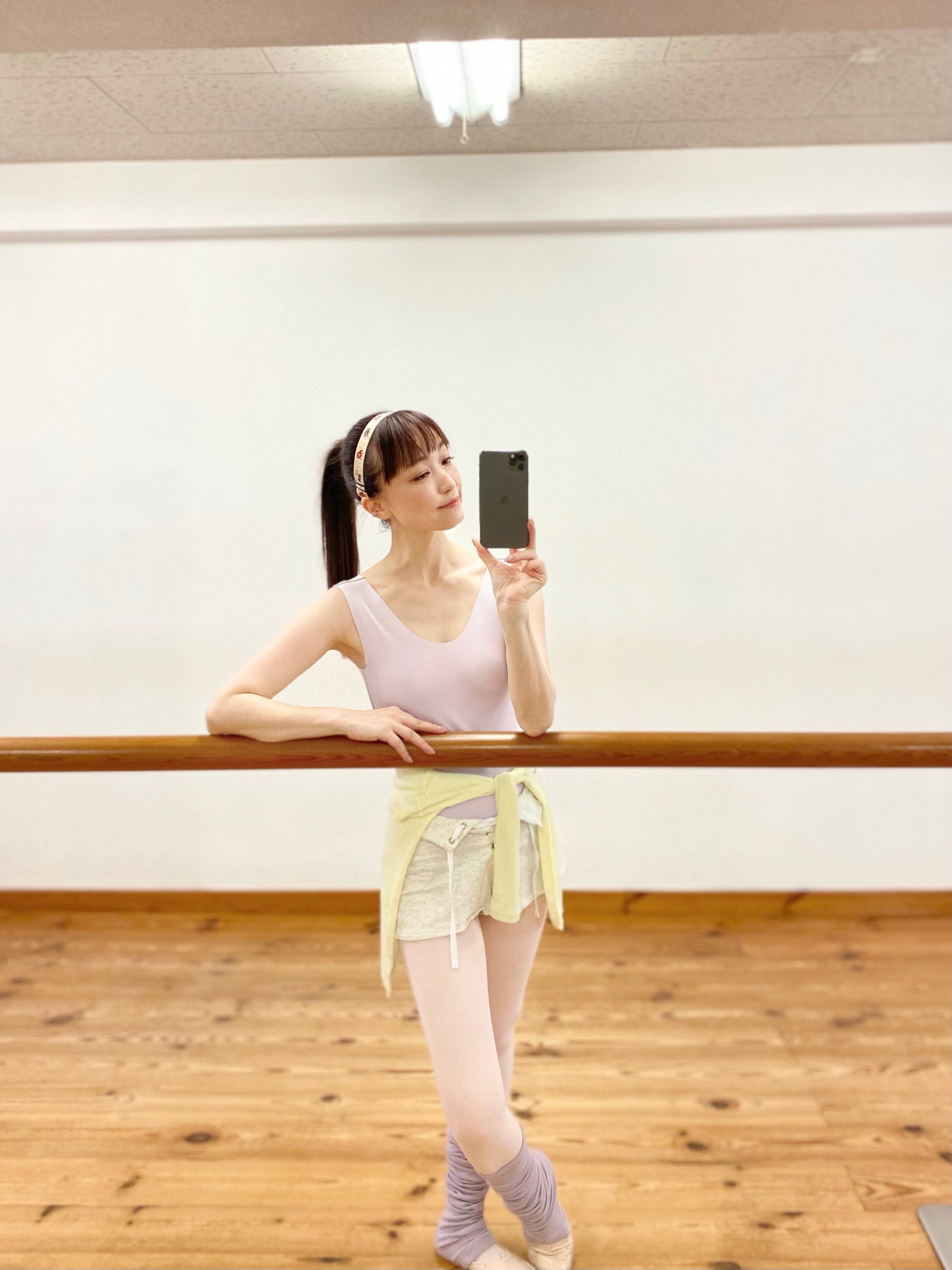 CREORA® REVERSIBLE LEOTARD | LIGHT LILAC/NUDE