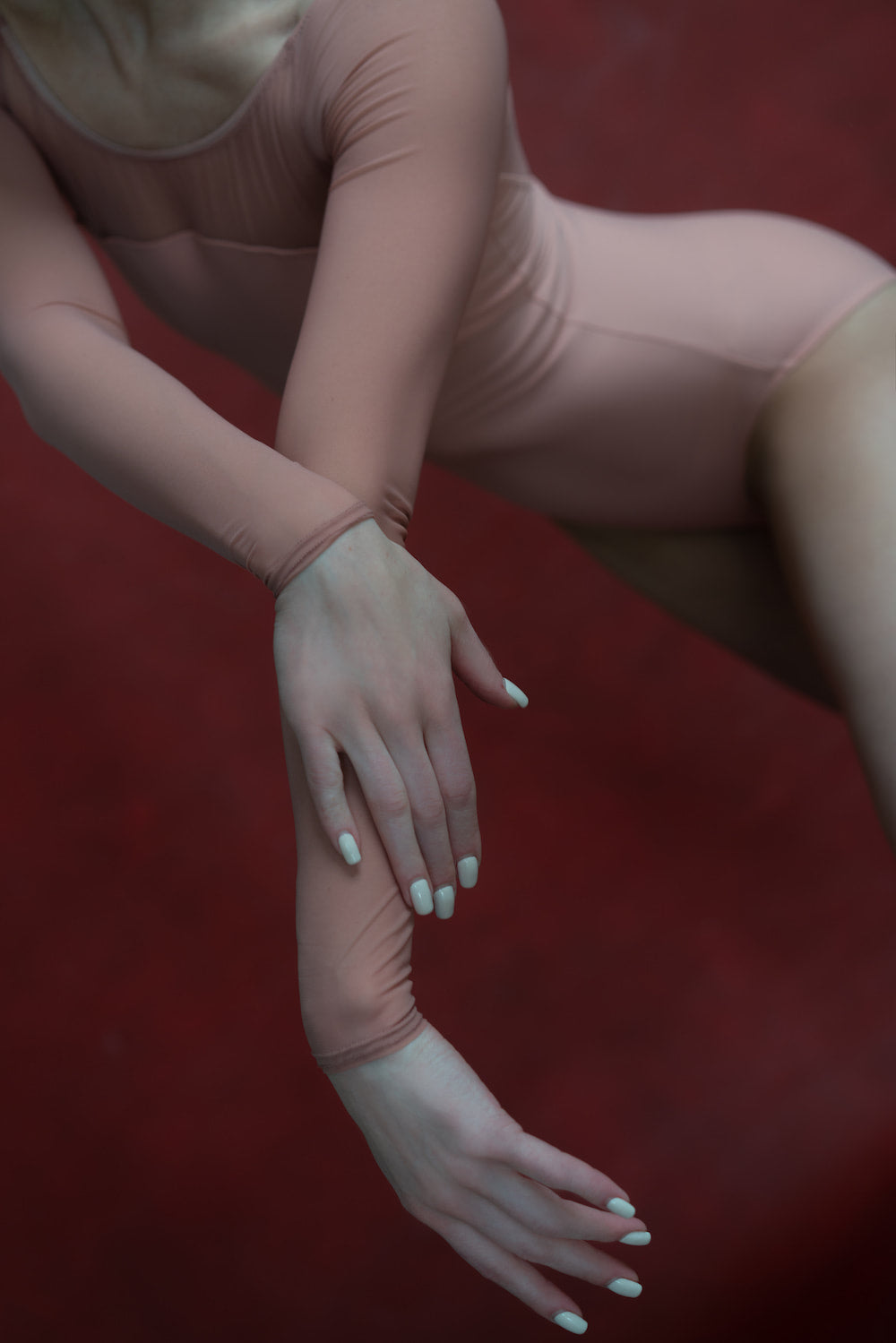 Dream Leotard by Kristina Kretova | Dusty peach
