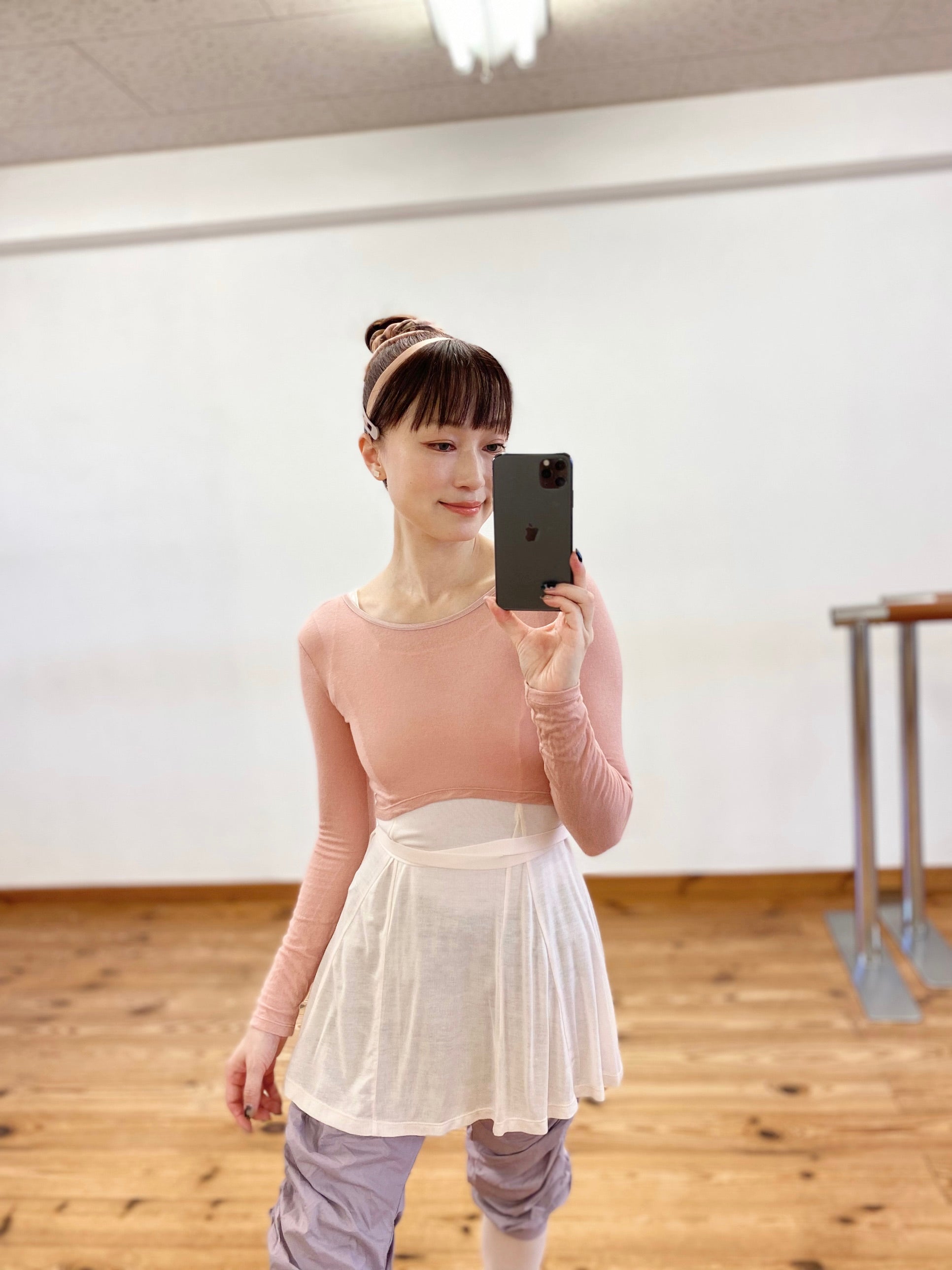 TENCEL™ Ballet Dress | White Pink