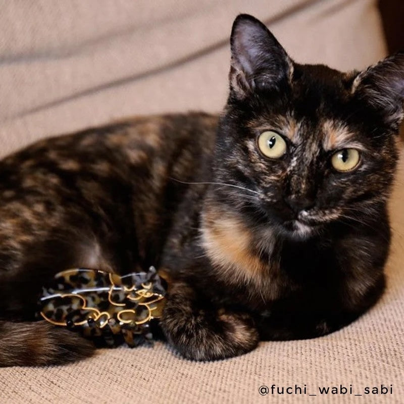 TORTOISESHELL CAT HAIR CLAW