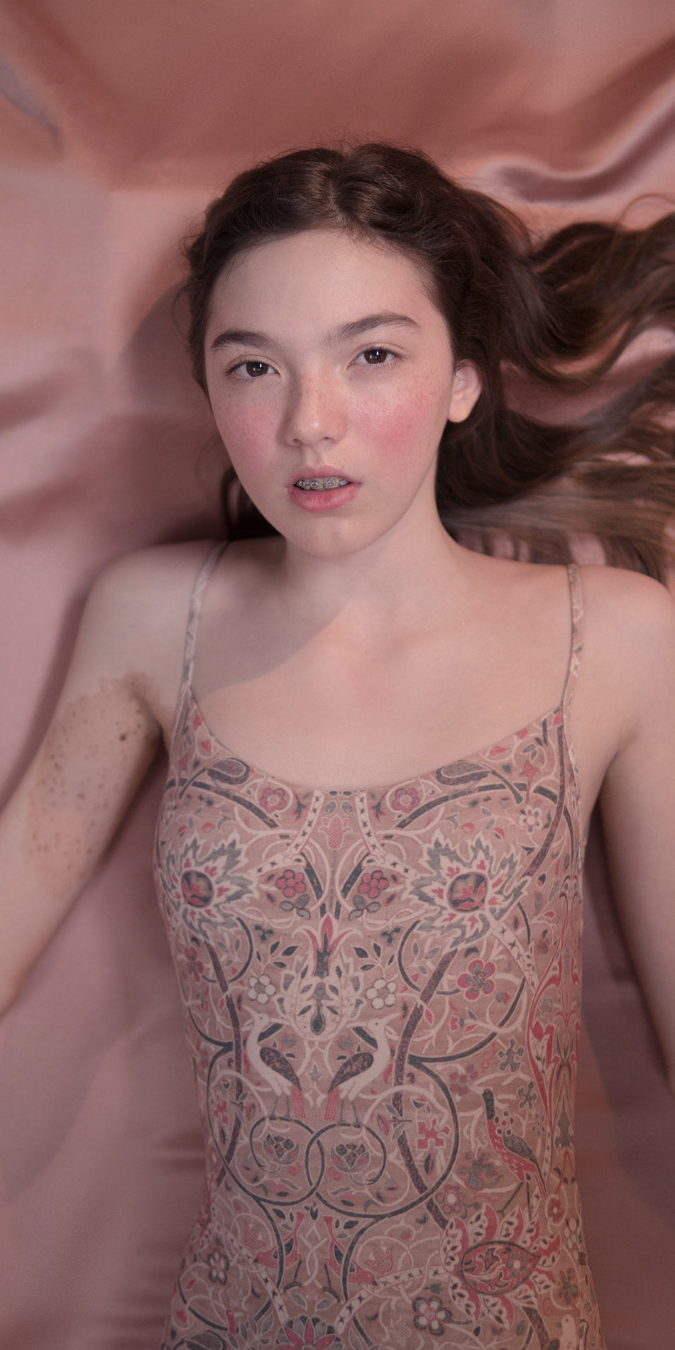 PRE RAPHAELITES – stringed back leotard - seasons