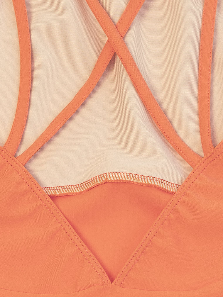 Terpsichore leotard | Pink orange