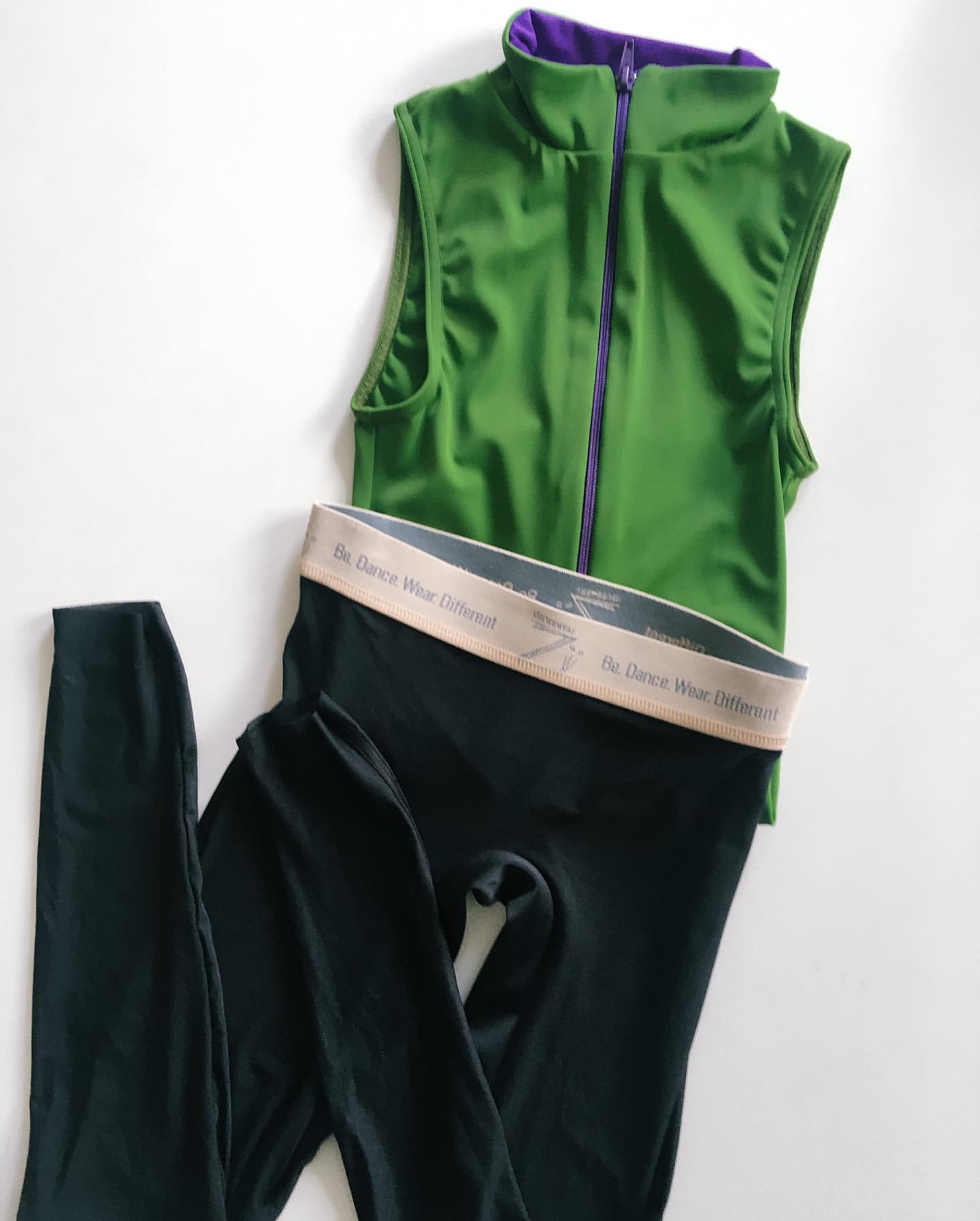 Translucent Ziphirus leggings Zlack | black