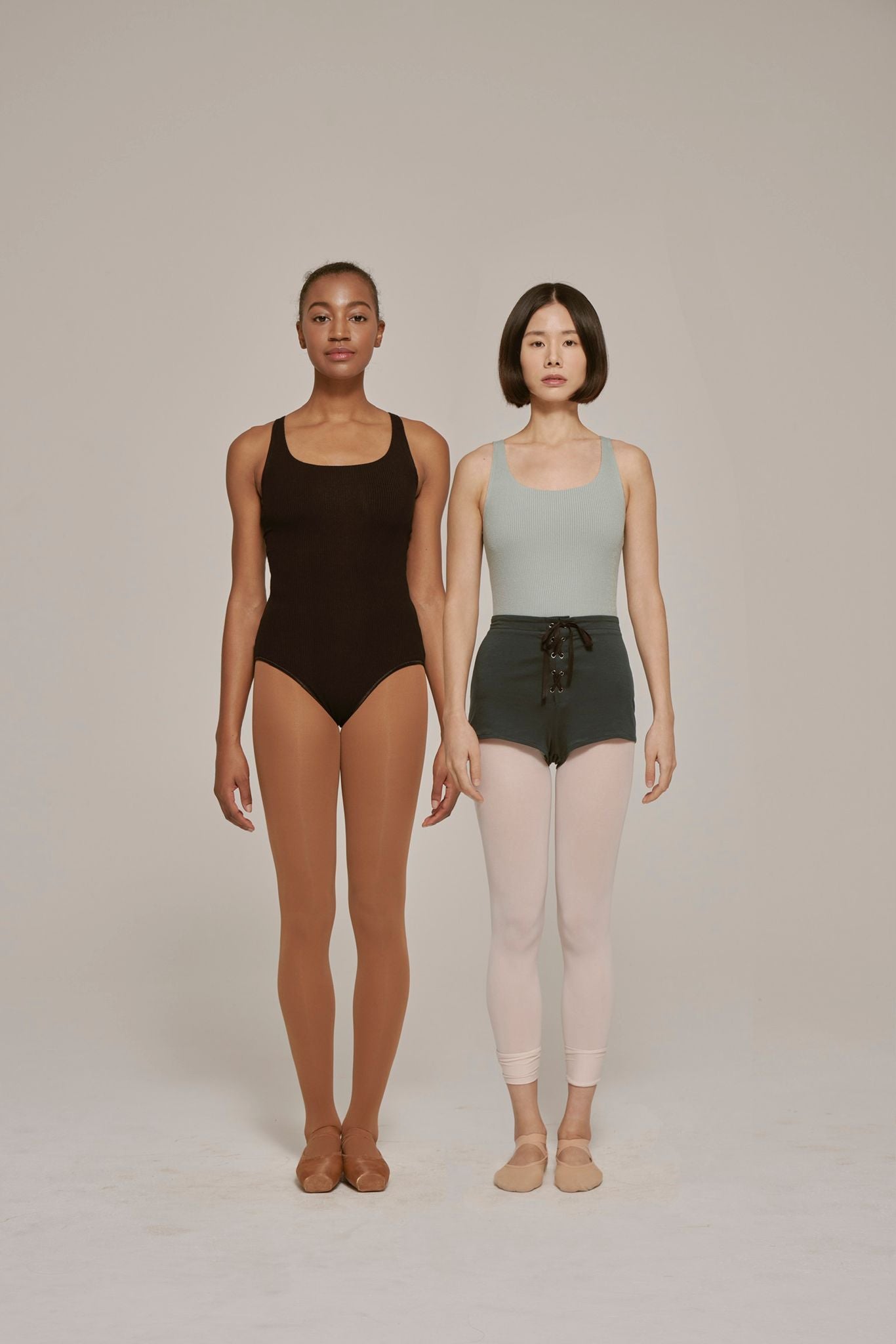 MODAL® LACED BACK LEOTARD | BLACK