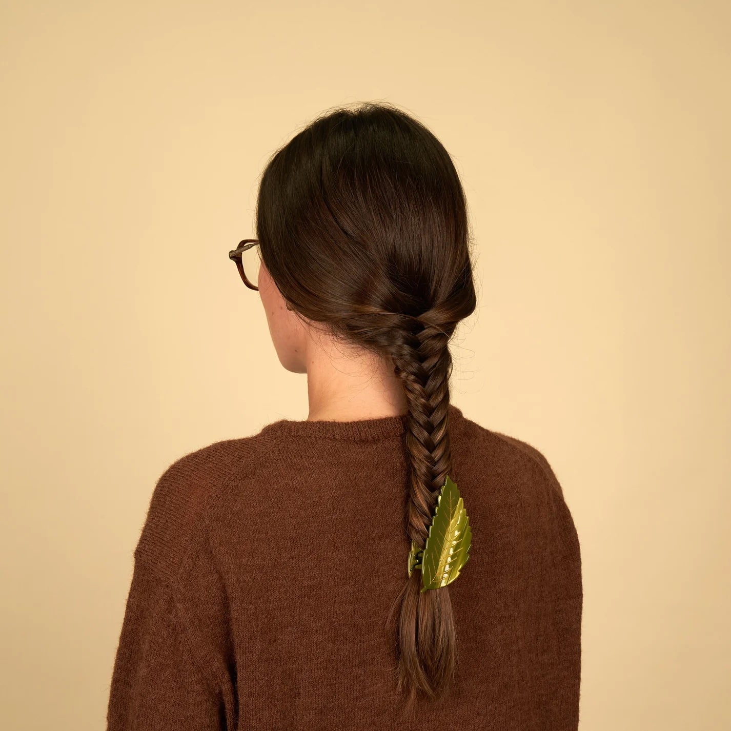 CHESTNUT LEAF HAIR CLAW