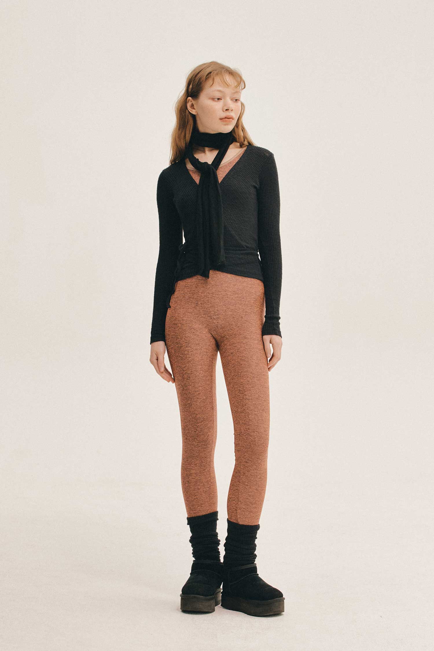 MODAL® WRAPPED TOP | Black