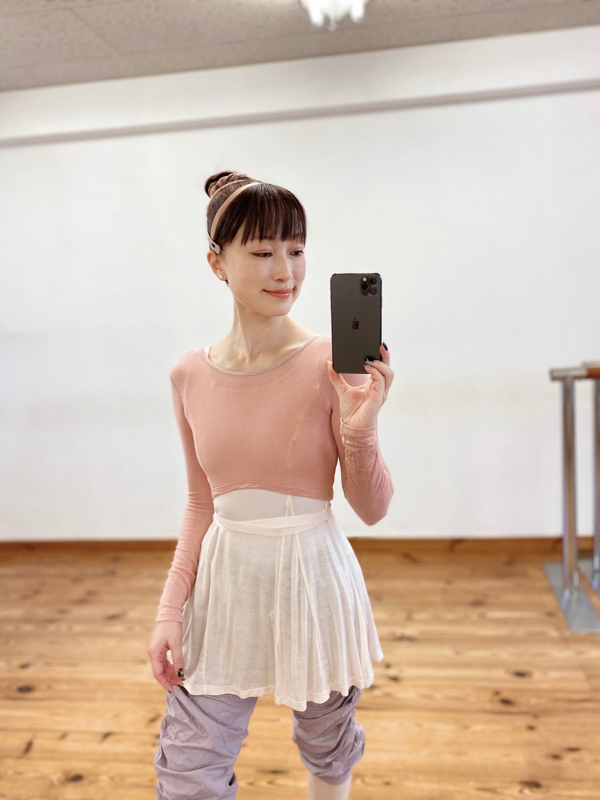 TENCEL™ Ballet Dress | White Pink
