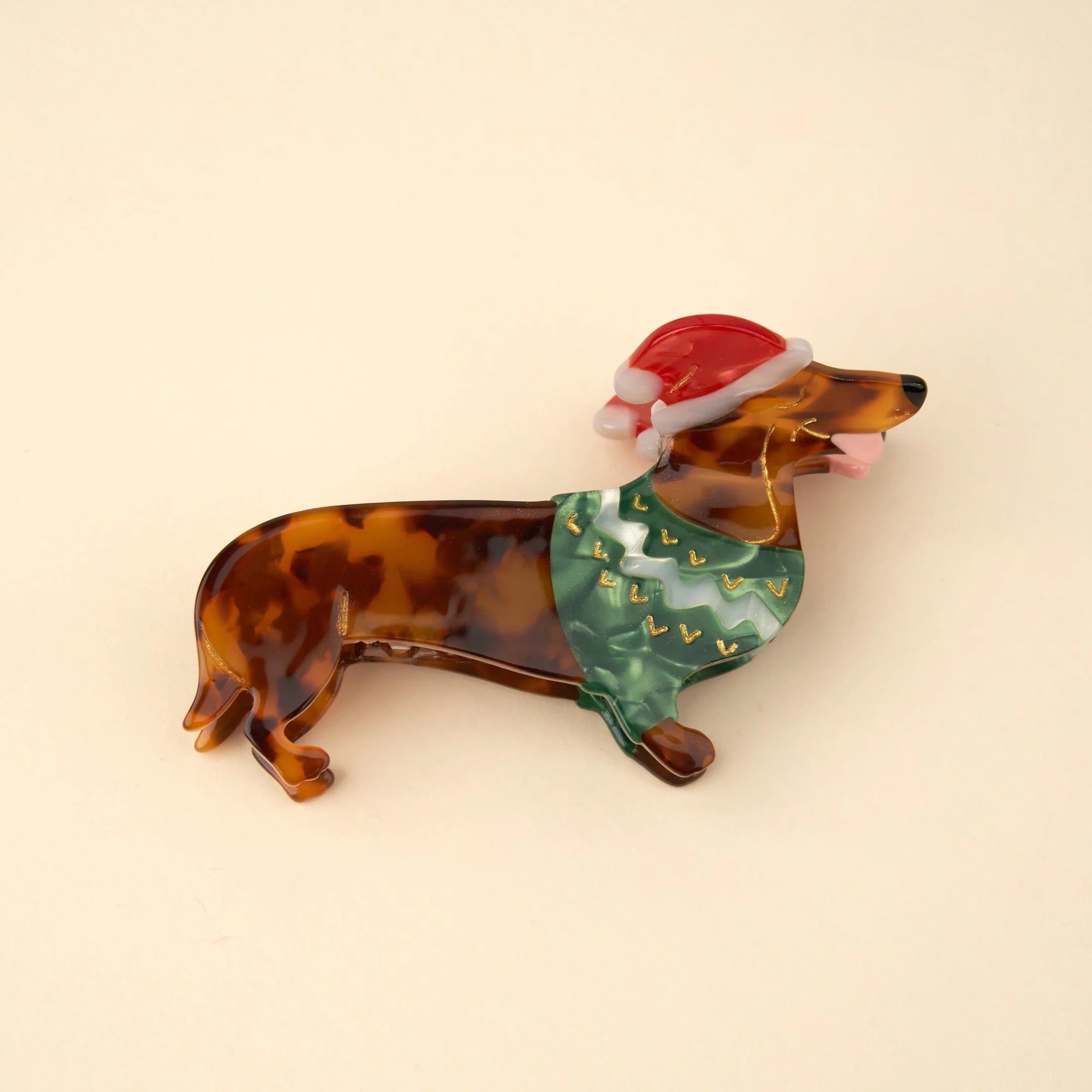 CHILLY DACHSHUND HAIR CLAW