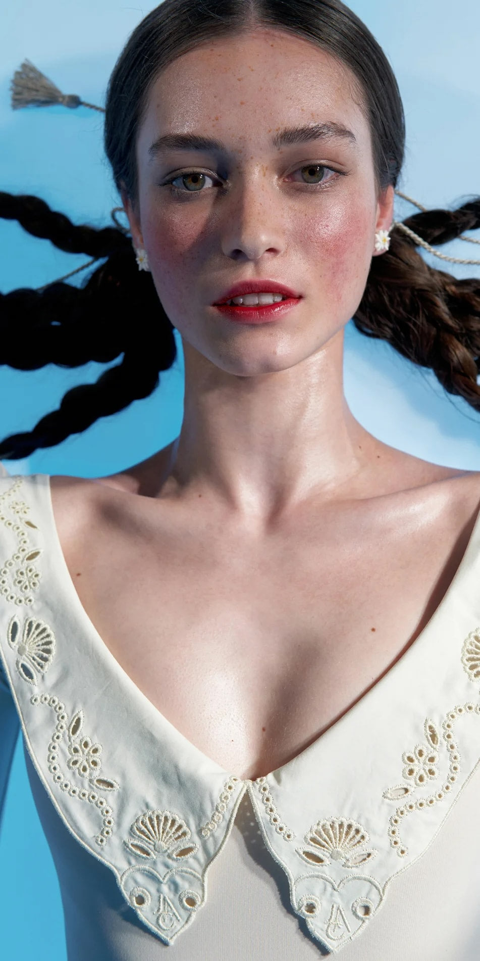 RICHELIEU – collar leotard with cuff sleeves | EDELWEISS