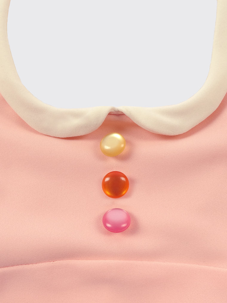 Montpensier girls leotard | Pink peach