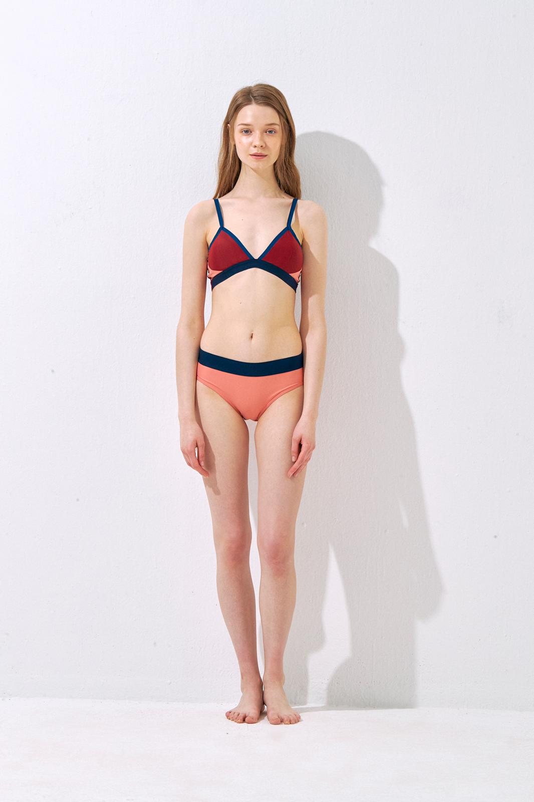 ECONYL® BIKINI PANTY | PEACH PINK
