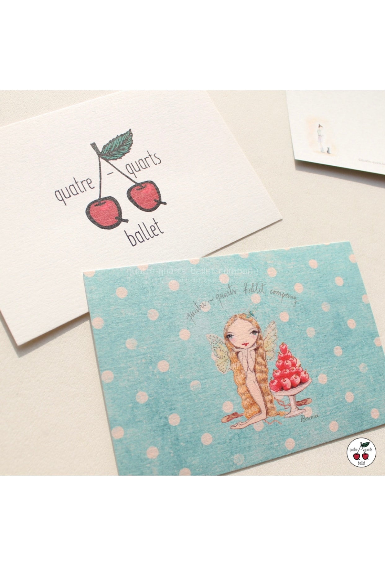 Greeting card | quatre-quarts ballet company オリジナルポストカード(2種セット)