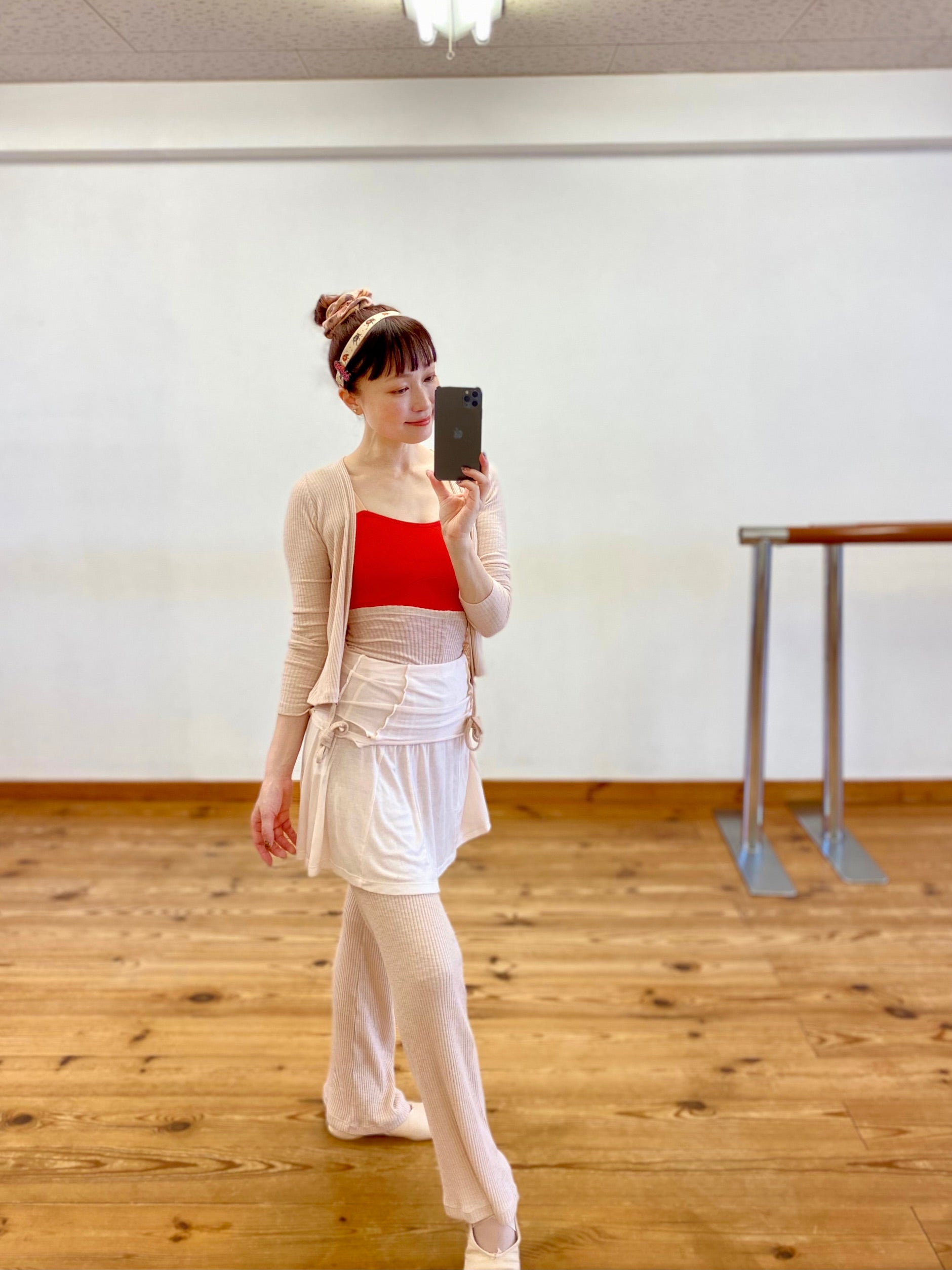 TENCEL™ Ballet Dress | White Pink