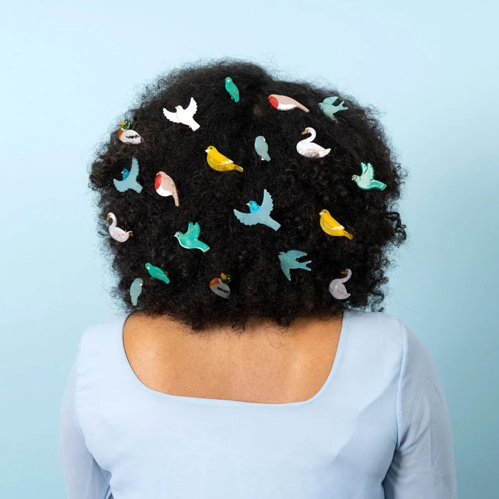 SWAN HAIR CLIP