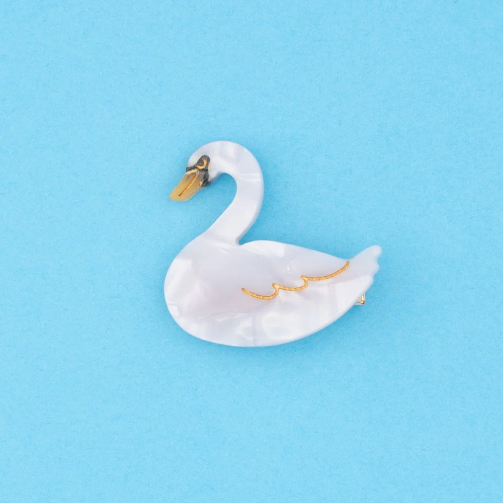SWAN HAIR CLIP