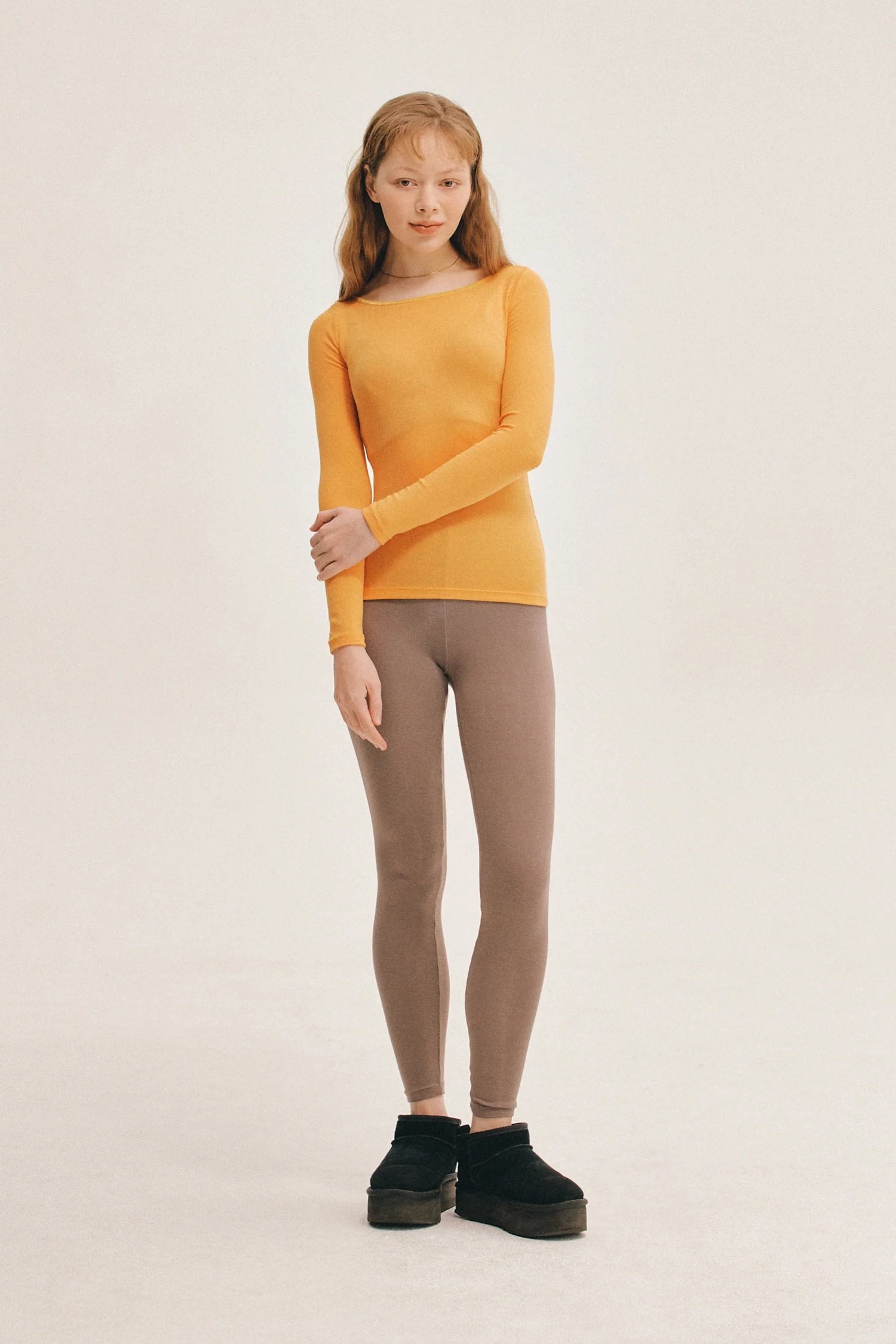TENCEL™ MAXI FITTED TEE | Sunset