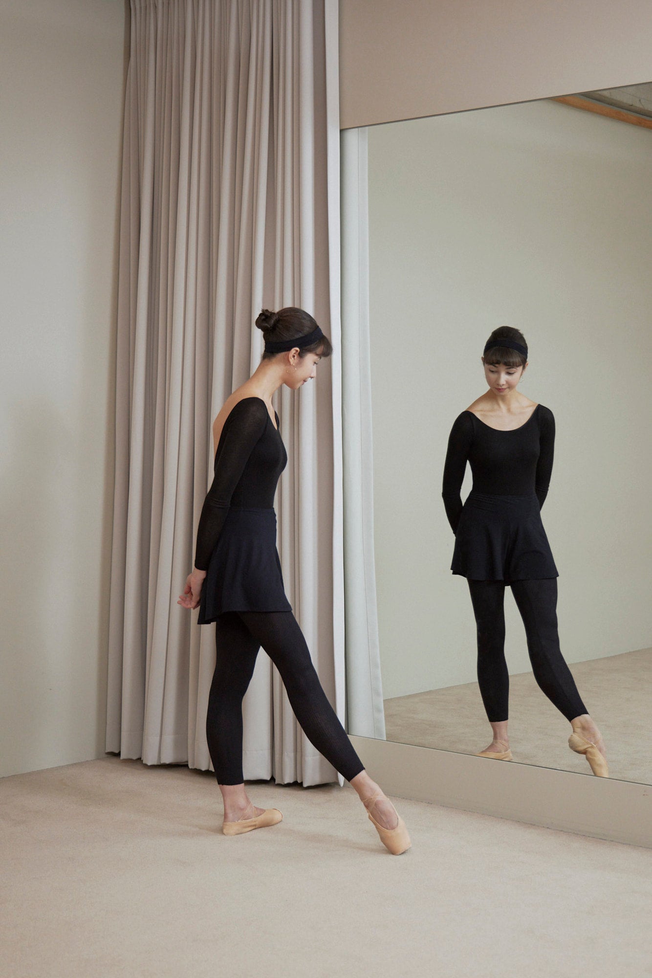 TENCEL™ LEOTARD | BLACK