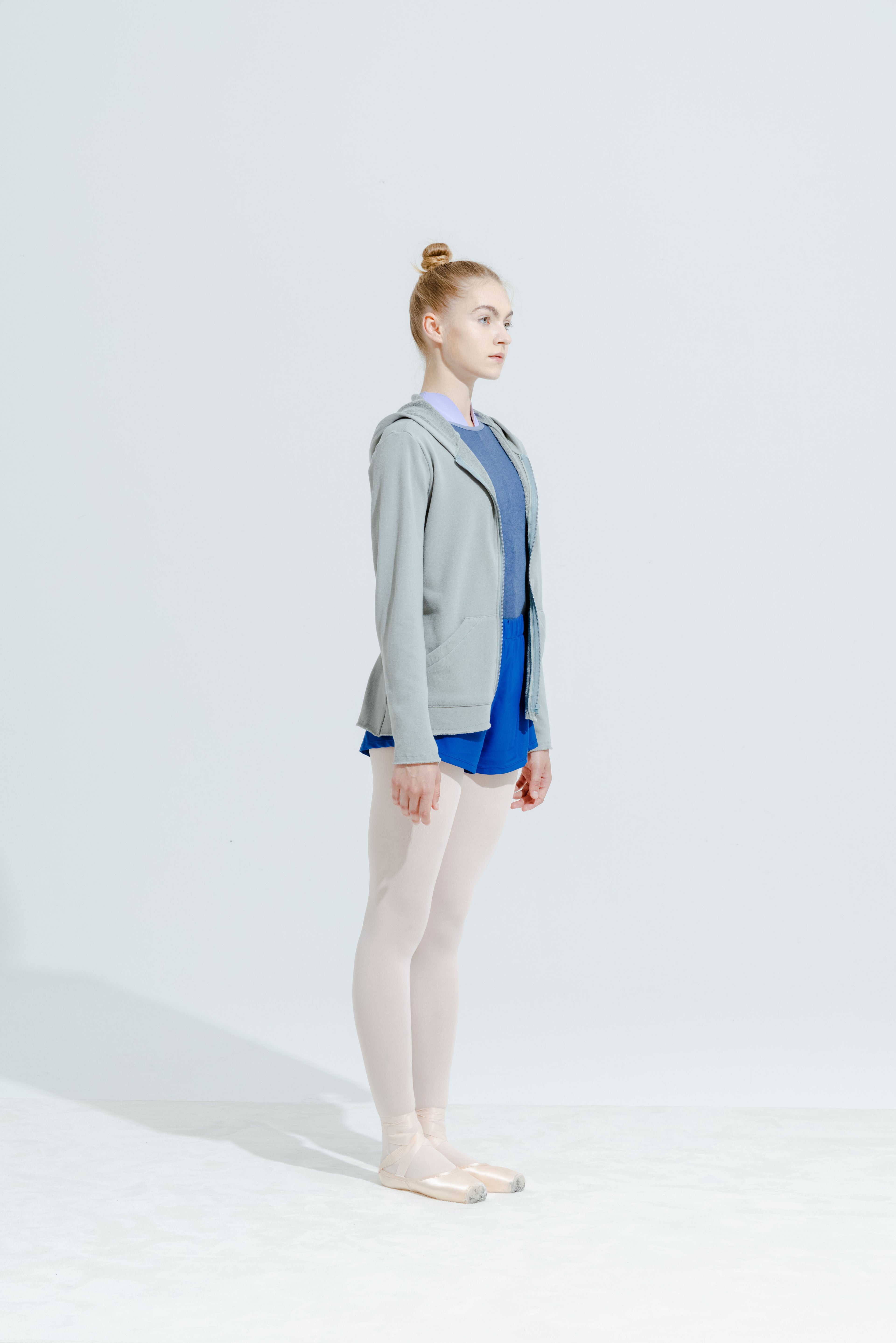 ORGANIC COTTON LACED HOODIE | SAUGE