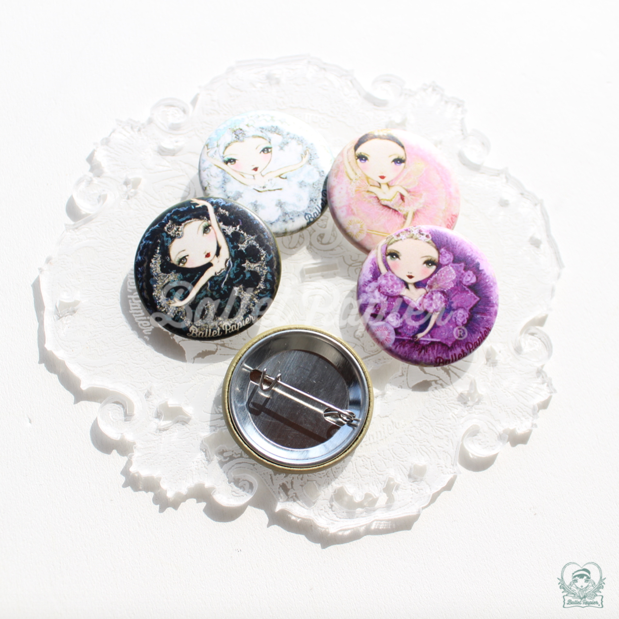 Ballet Papier Pin badge