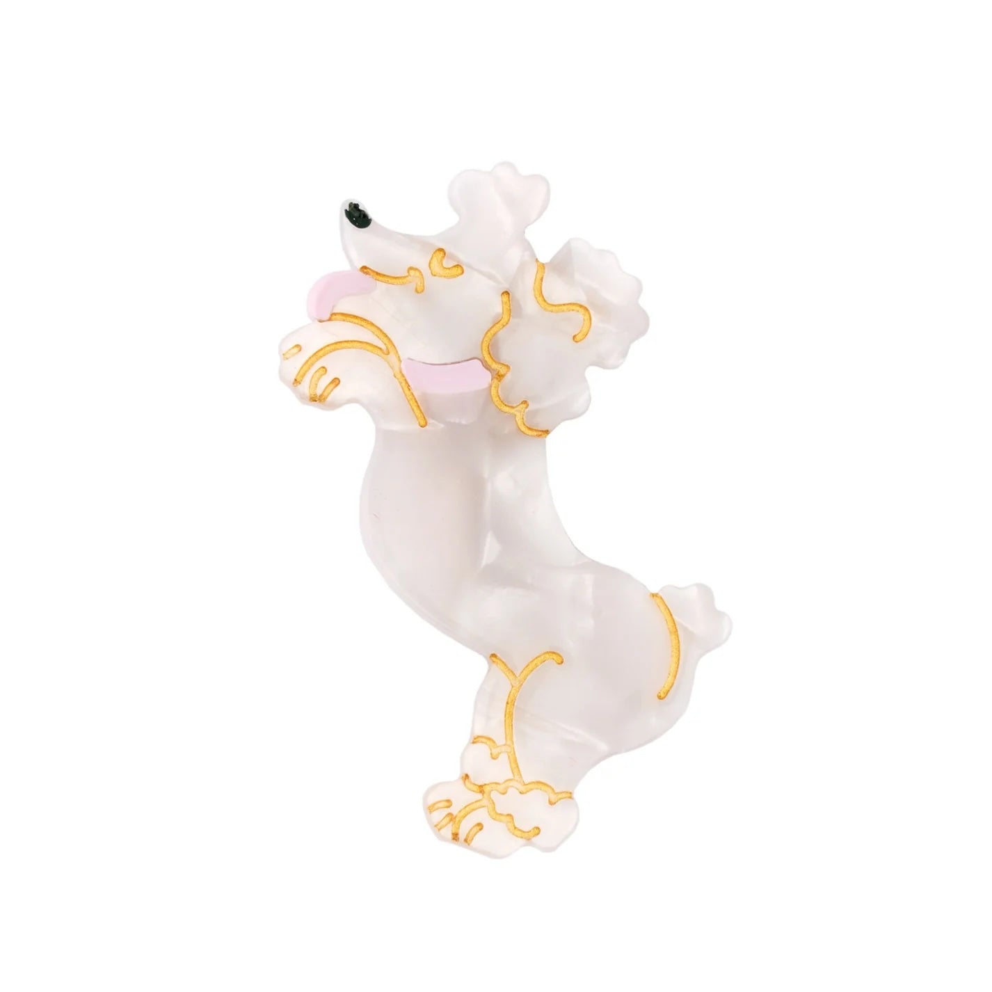 POODLE HAIR CLIP