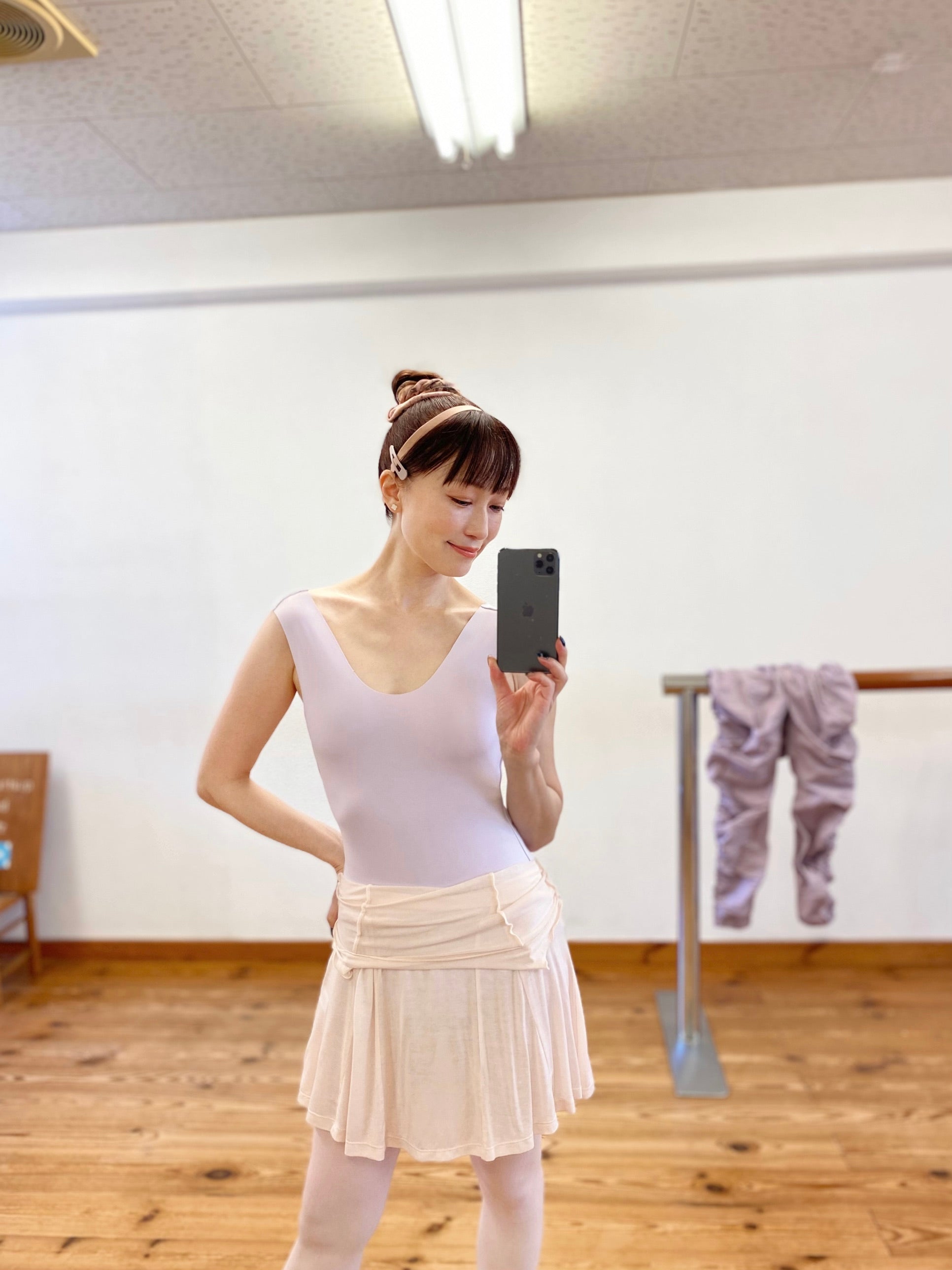 TENCEL™ Ballet Dress | White Pink