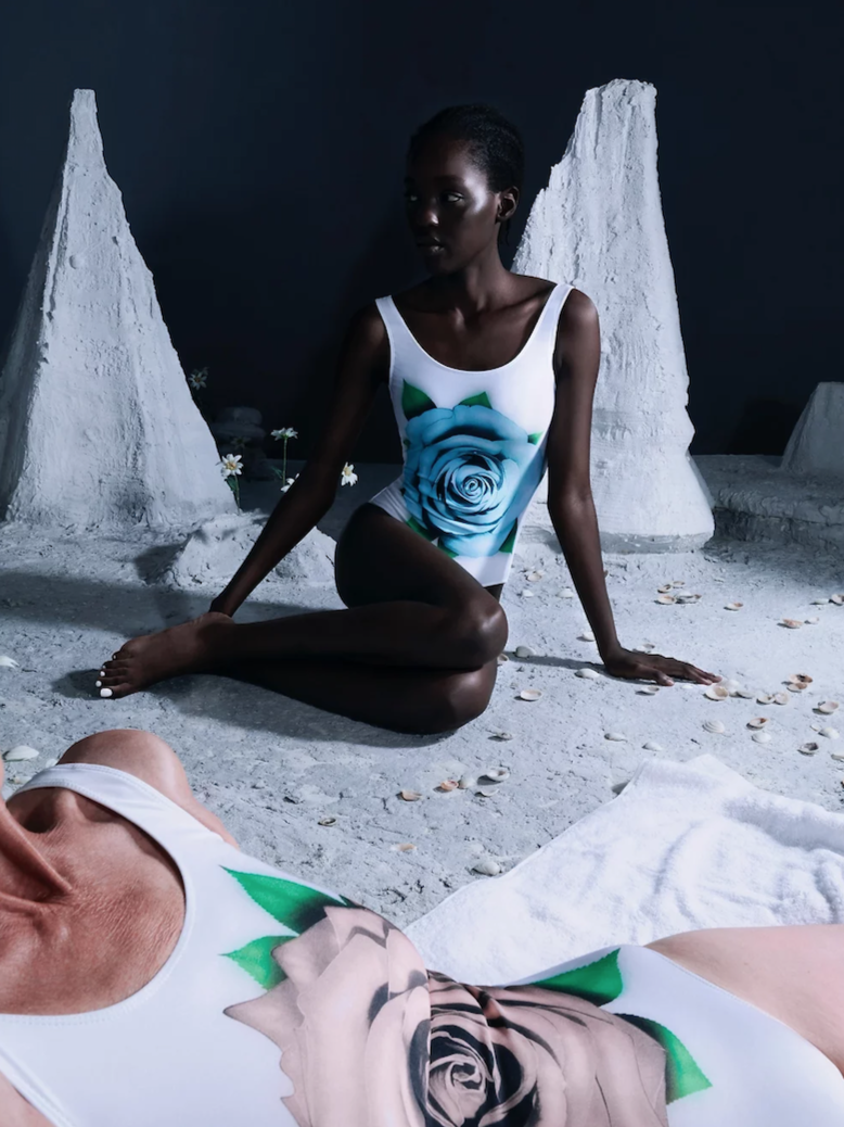 Liv Bathingsuit | Blue rose
