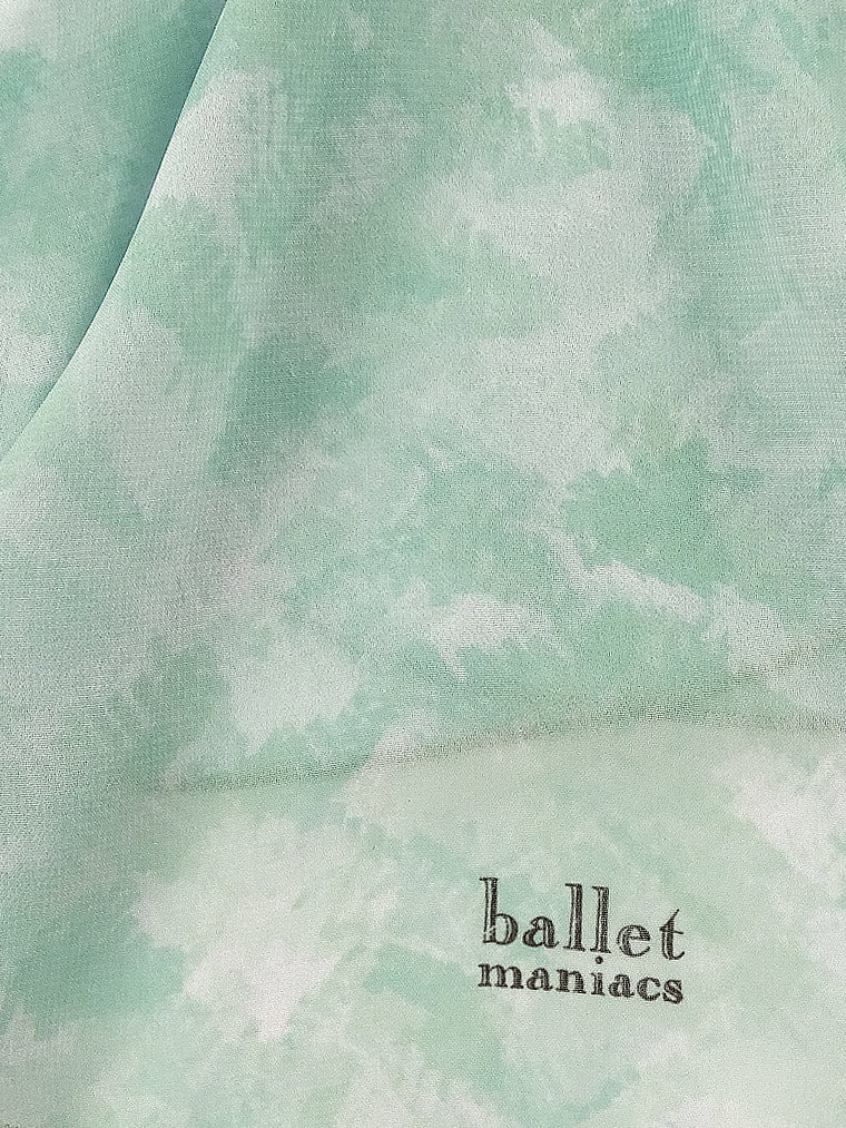 Girls tunique-skirt mini | Pastel green