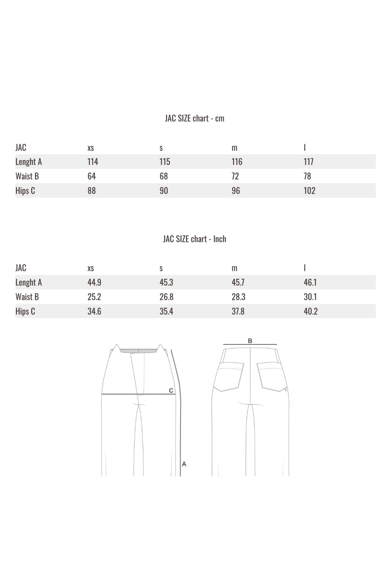 CAT scratched – flare jeans with ears – cream