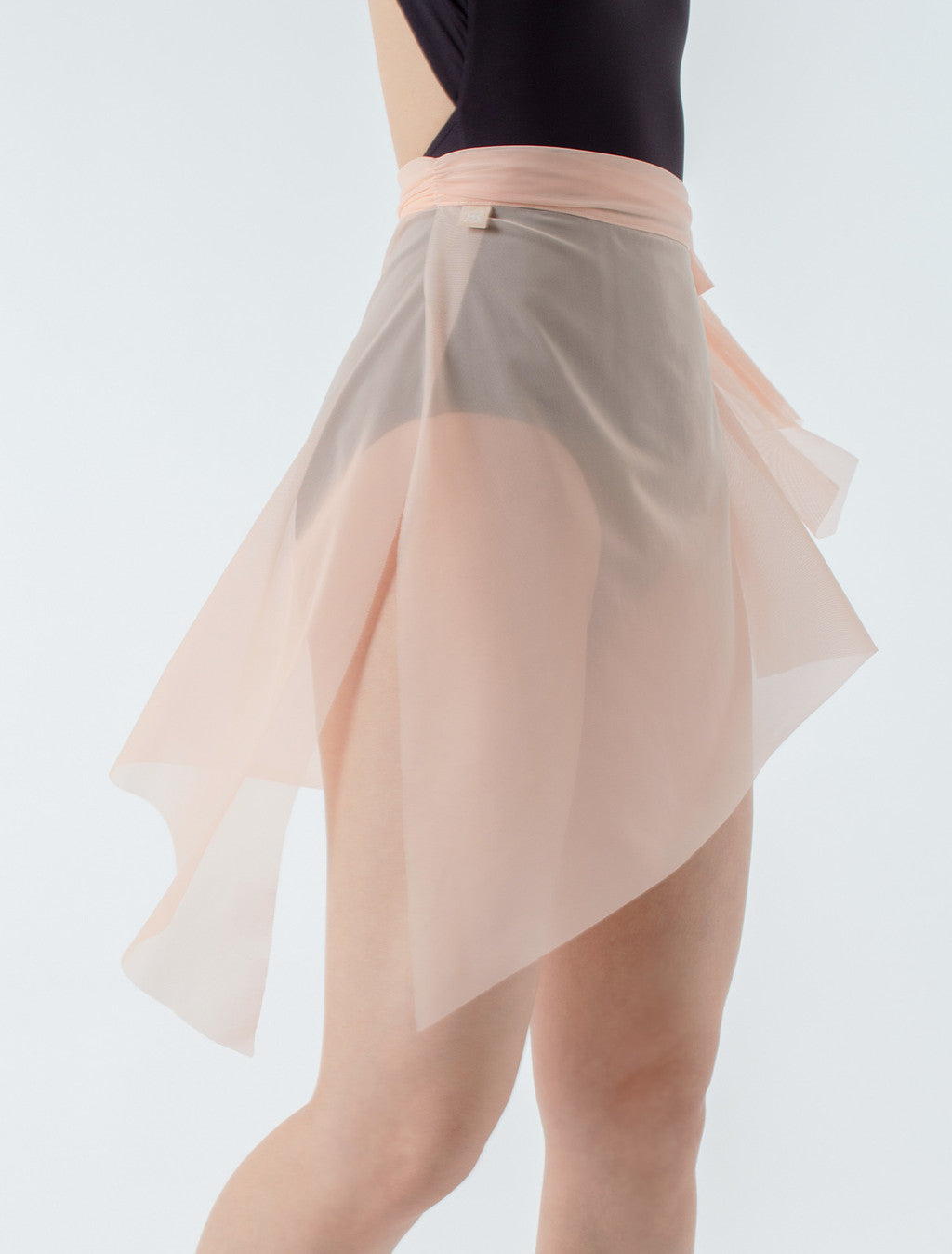 Flow™ Slit Psyche Midi Skirt | Apricot