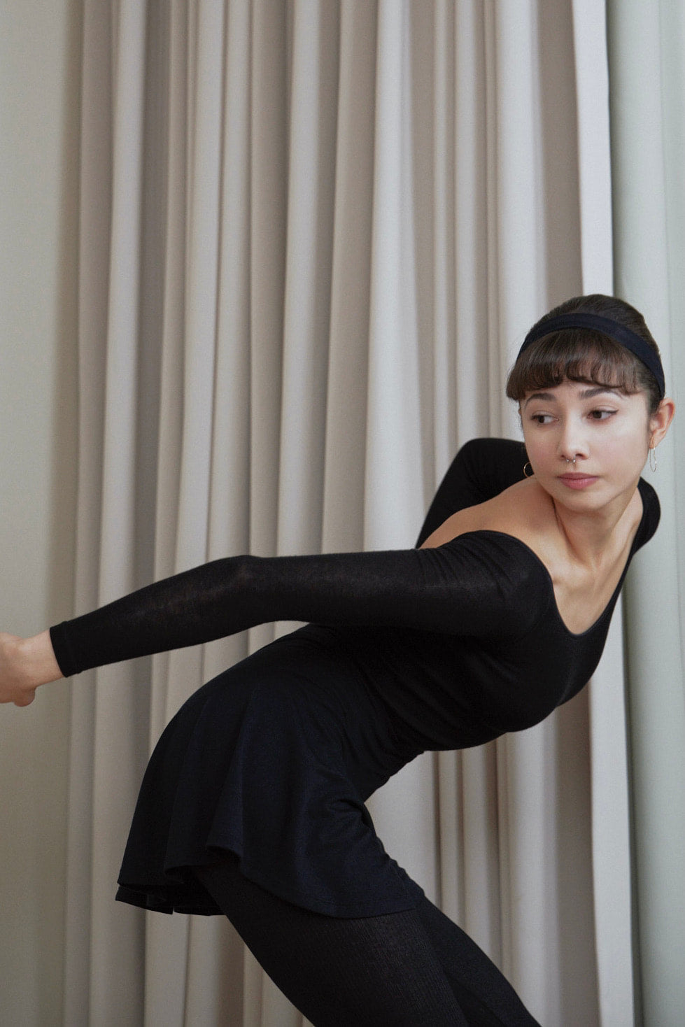 TENCEL™ LEOTARD | BLACK
