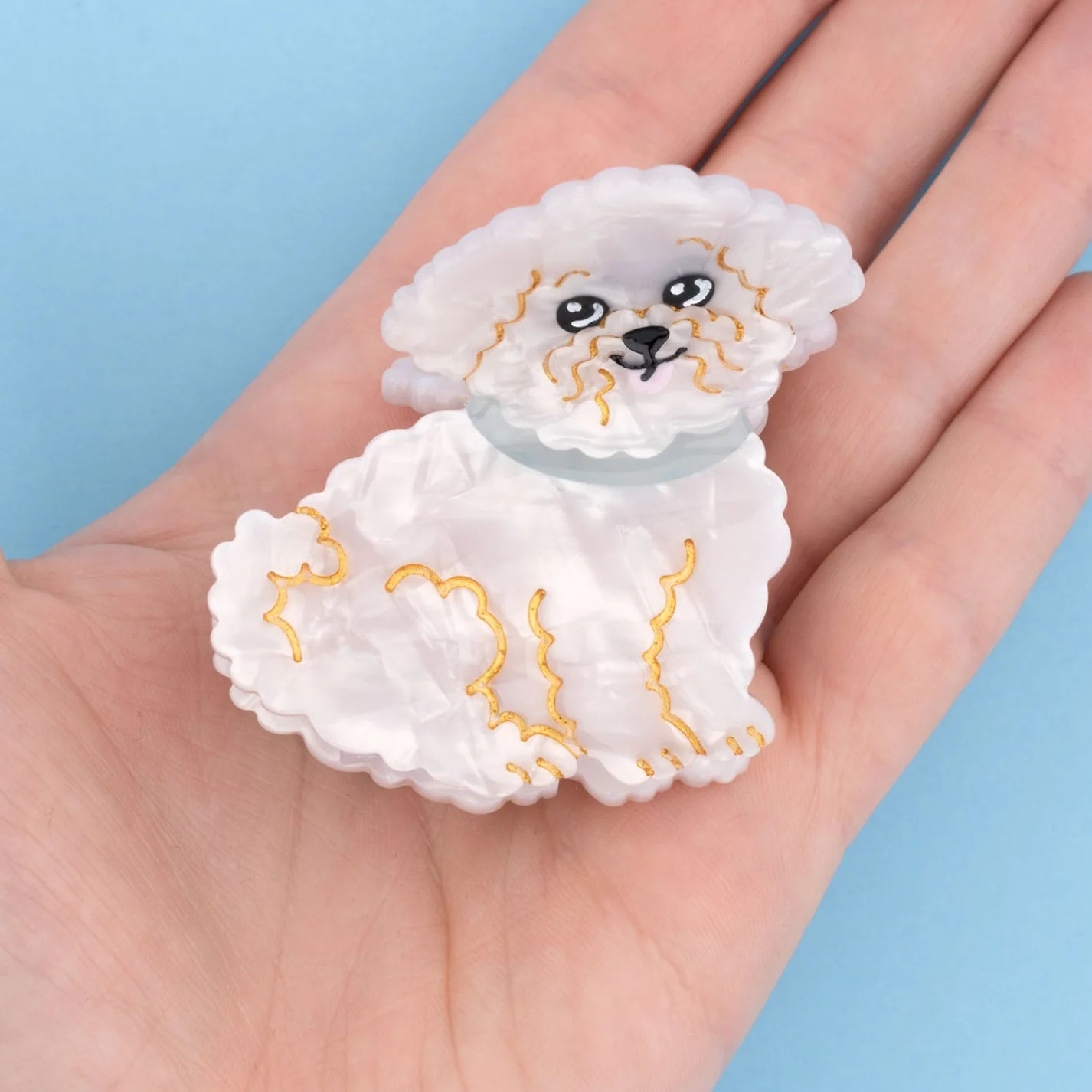 BICHON HAIR CLAW
