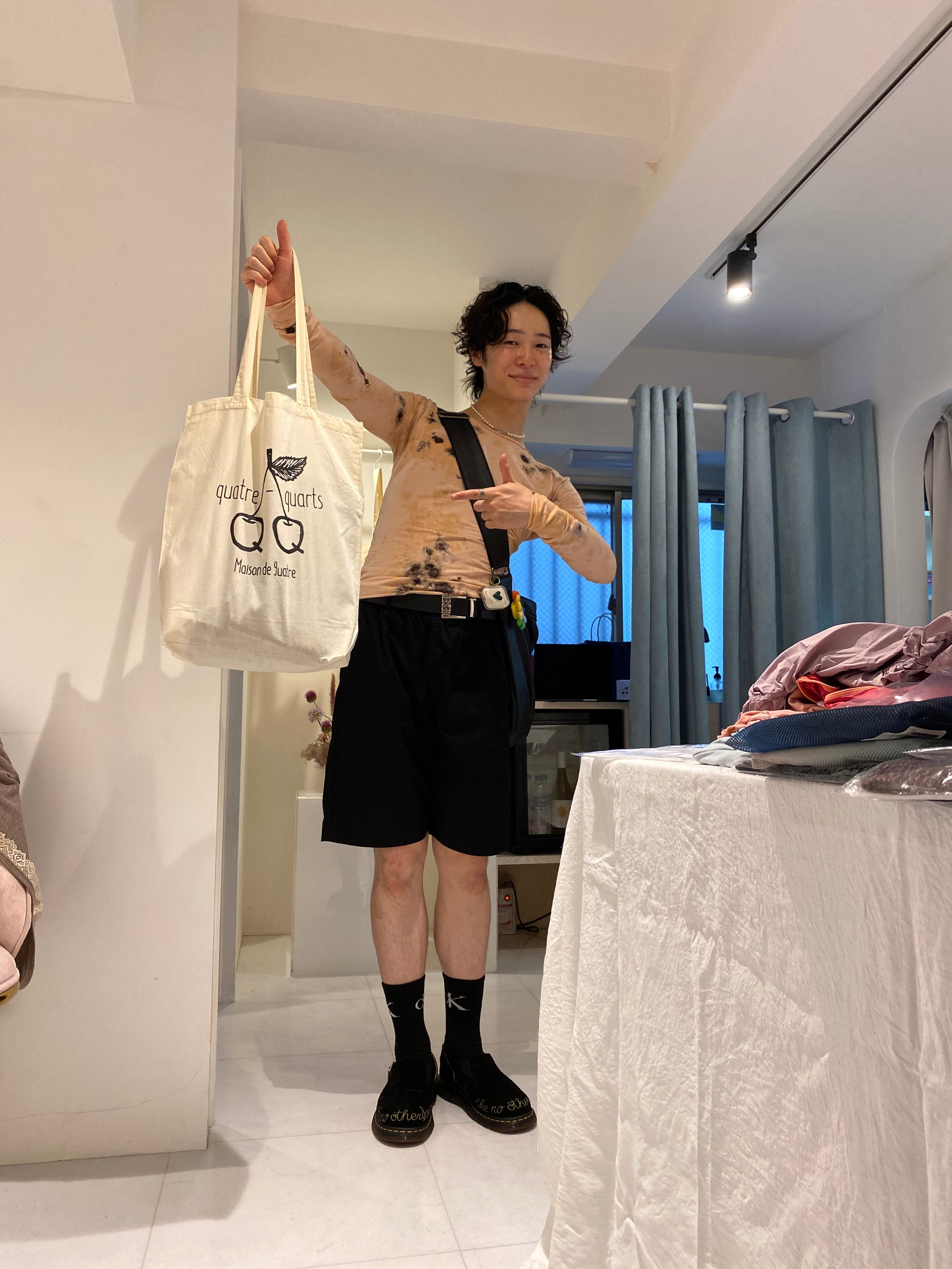 Maison de 9uatre Tote bag | Cherry