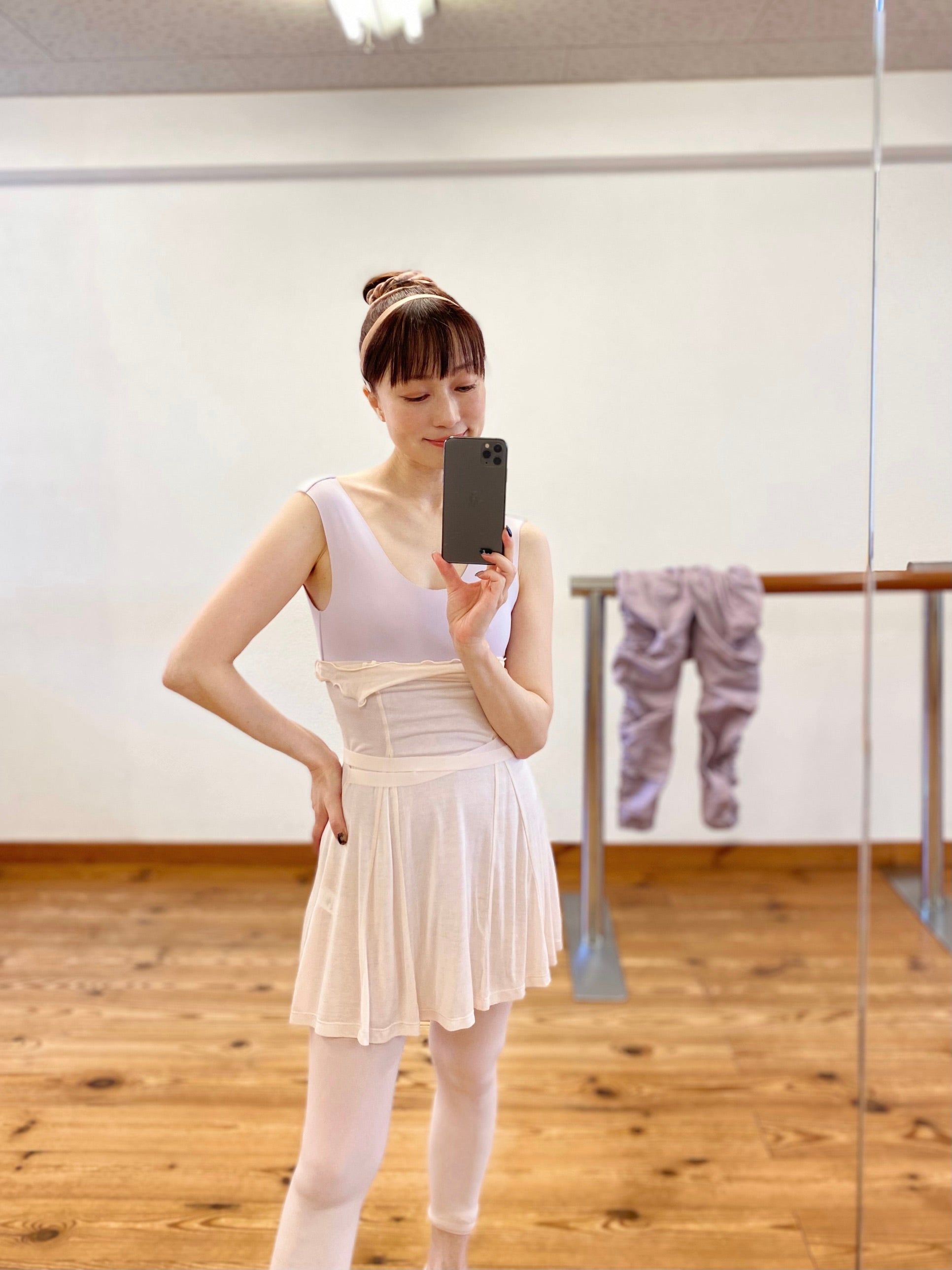 TENCEL™ Ballet Dress | White Pink